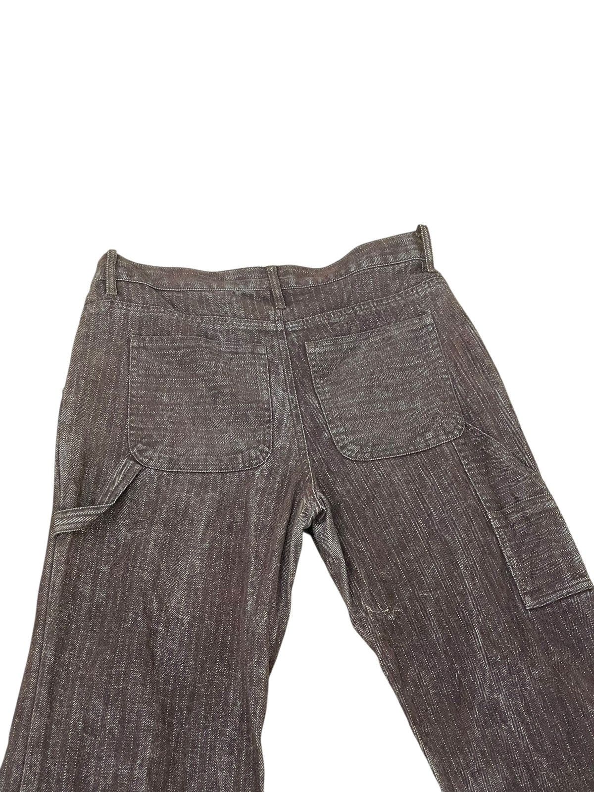 Hysteric Glamour Flare Jeans Carpenter GRZ&M Herringbone Boot Cut 1🟦6 Size US 29 - 17 Thumbnail