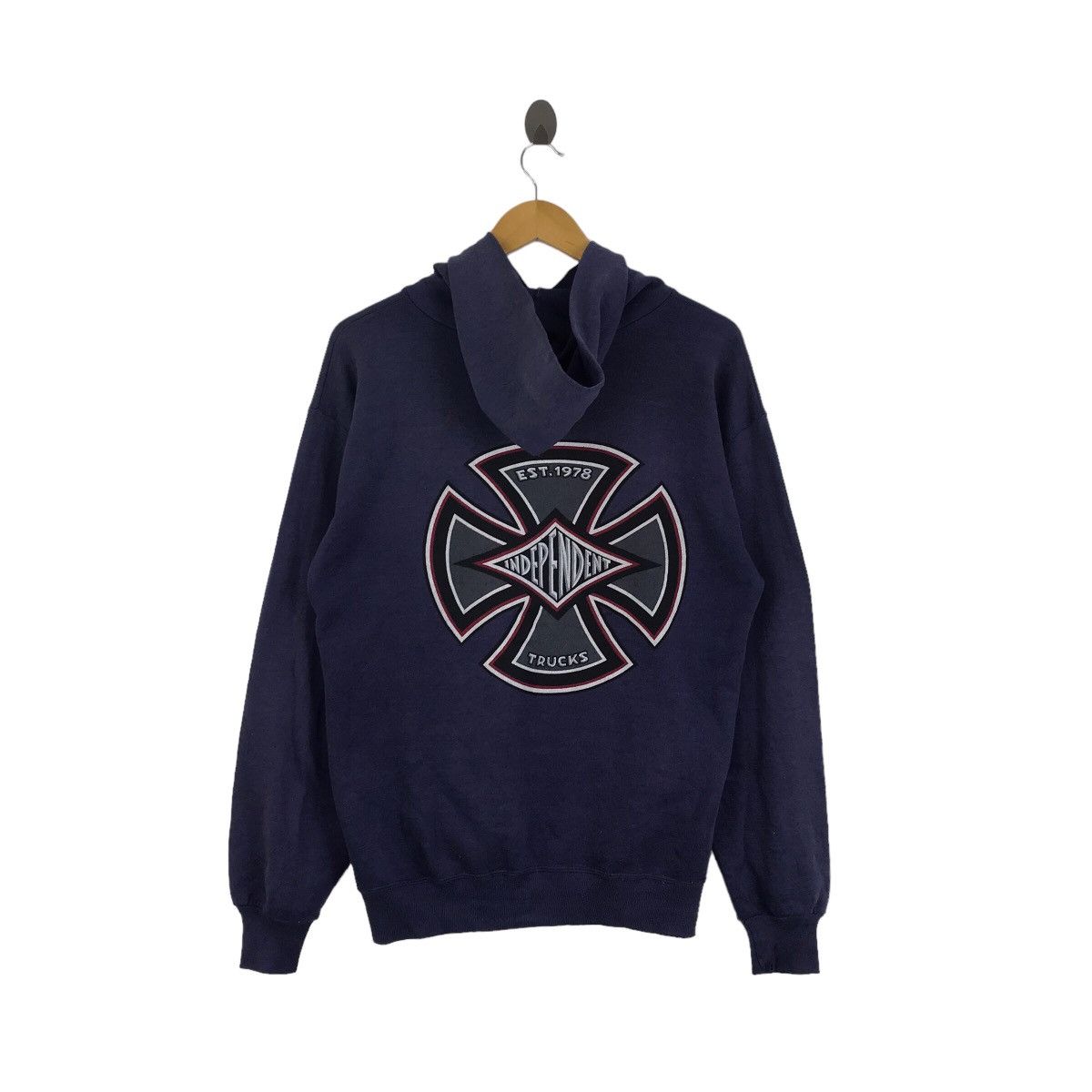 Vintage 90' INDEPENDENT TRUCKS SKATEBOARD Hoodie Pullover
