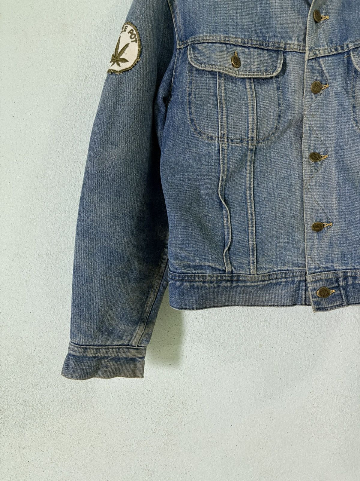 Lee × Vintage LEE STORM RIDER BLANKET LINED DENIM JACKET 1970S MADE IN USA Size US S / EU 44-46 / 1 - 6 Thumbnail