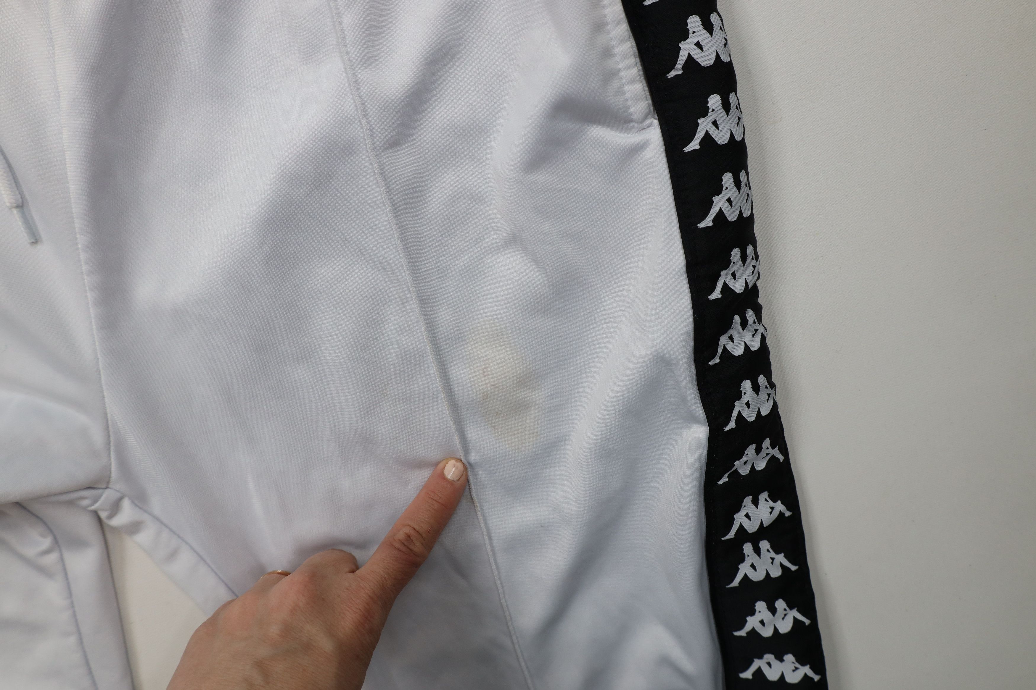 Kappa × Vintage Vintage Kappa Soccer Taped Logo Wide Leg Tearaway Pants Size US 40 / EU 56 - 7 Thumbnail