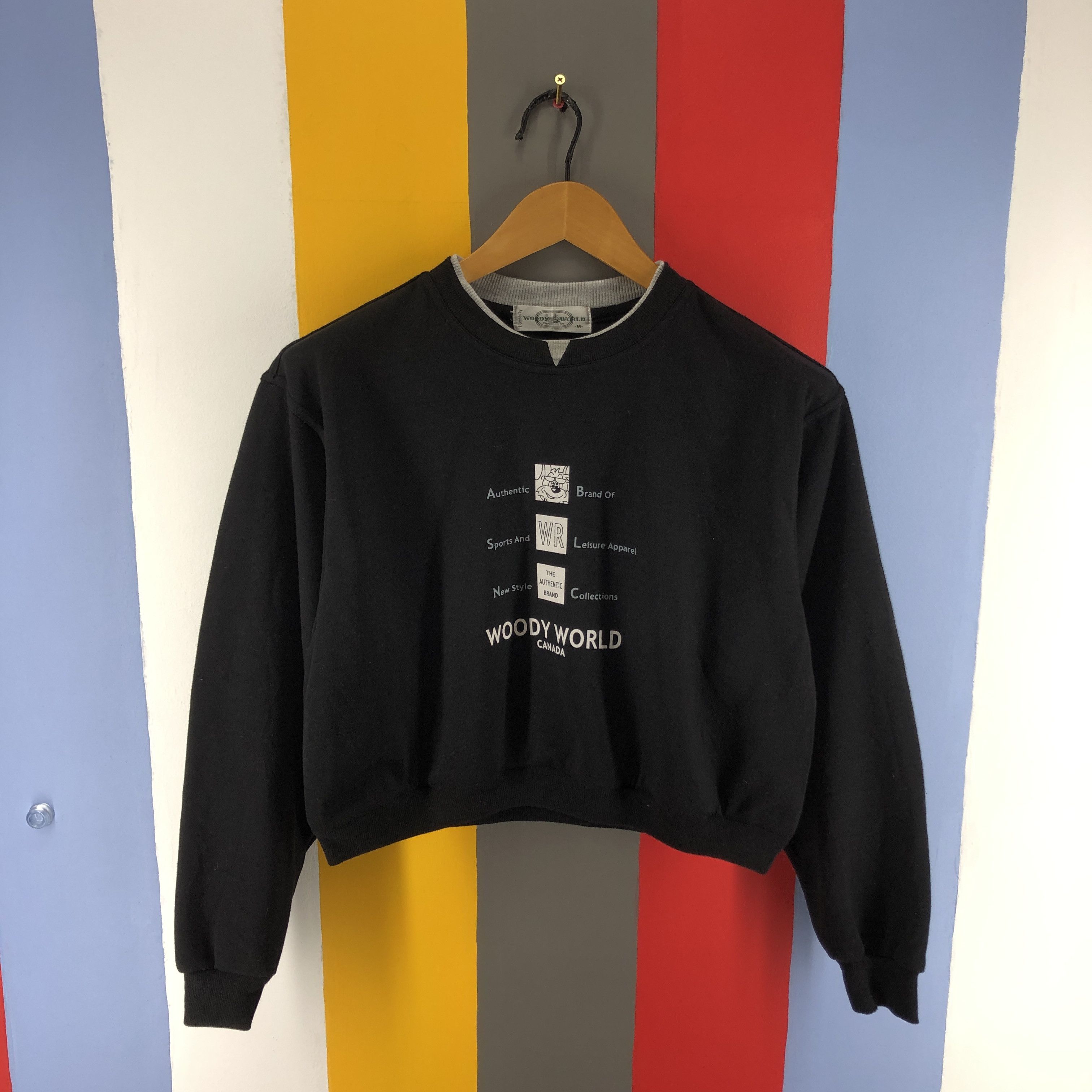 Other WOODY WORLD CANADA Crop Sweatshirt #0771/N Size M / US 6-8 / IT 42-44 - 1 Thumbnail