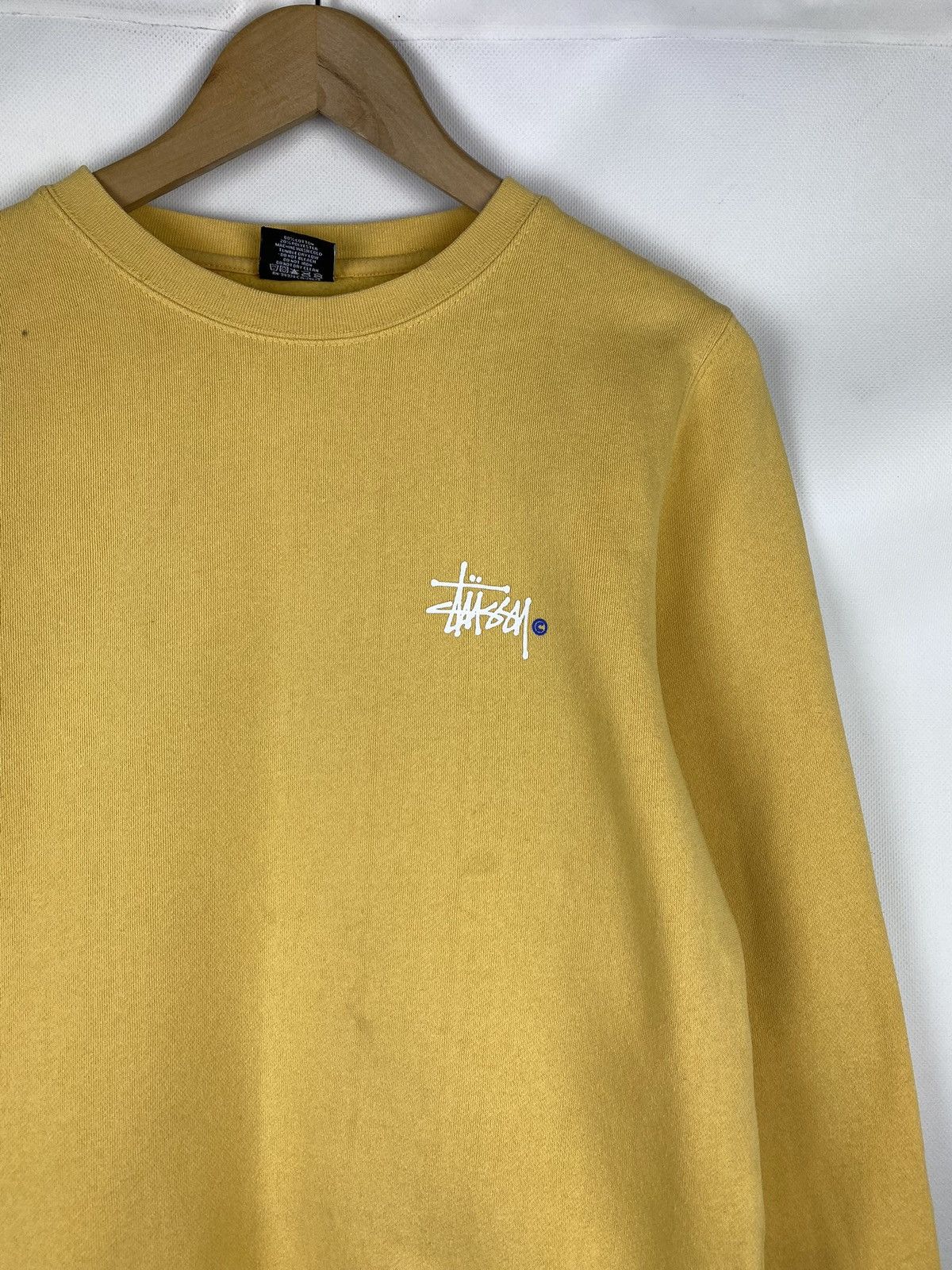 Stussy Stussy men’s vintage Y2K big back logo sweatshirt pullover Size US S / EU 44-46 / 1 - 10 Thumbnail