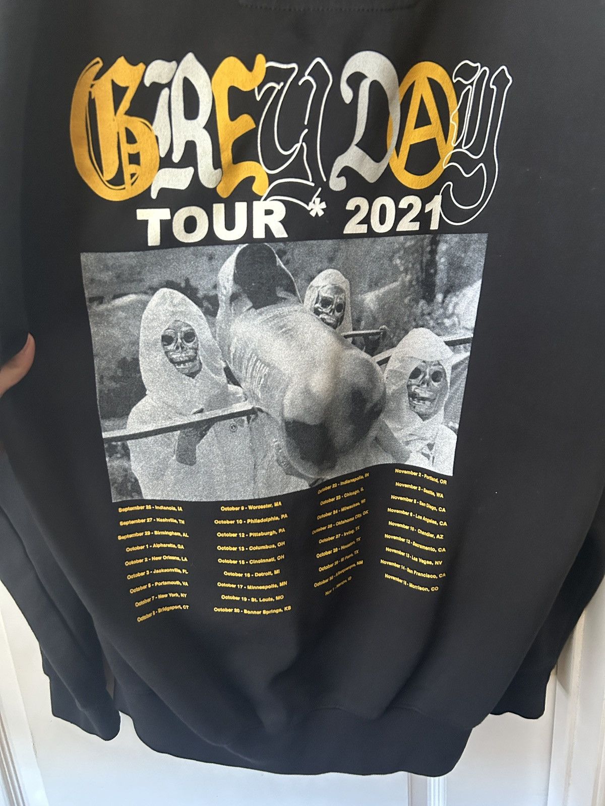 G59 Records $uicideboy$ Hoodie Grey Day Tour 2021 Size US XL / EU 56 / 4 - 3 Thumbnail