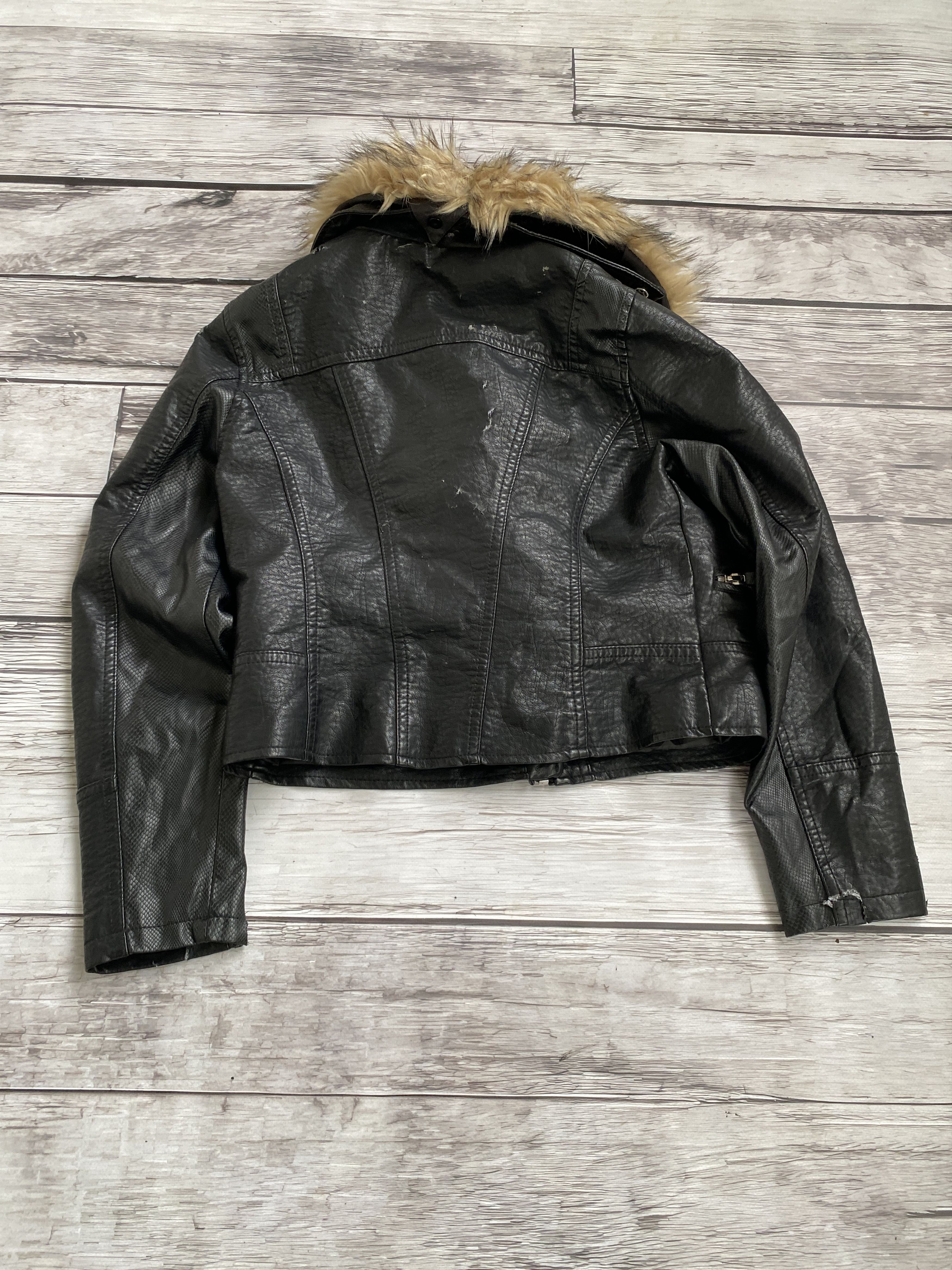If Six Was Nine VTG CROPPED RICK OWENS STYLE LEATHER JACKET FUR Size US S / EU 44-46 / 1 - 5 Thumbnail