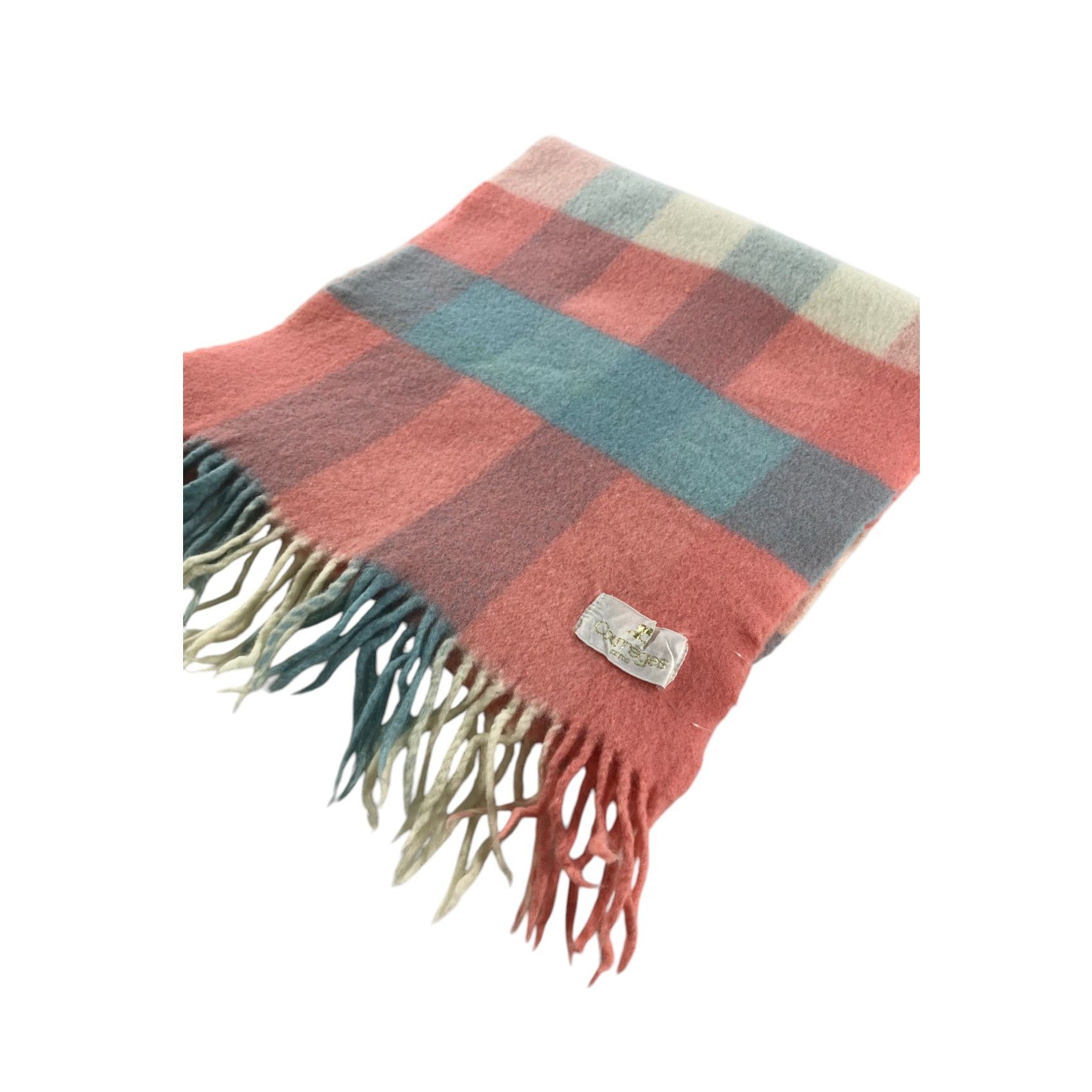 Courreges × Vintage Courreges Homme Scarf / Muffler / Neckwear - WW2442 Size ONE SIZE - 3 Thumbnail