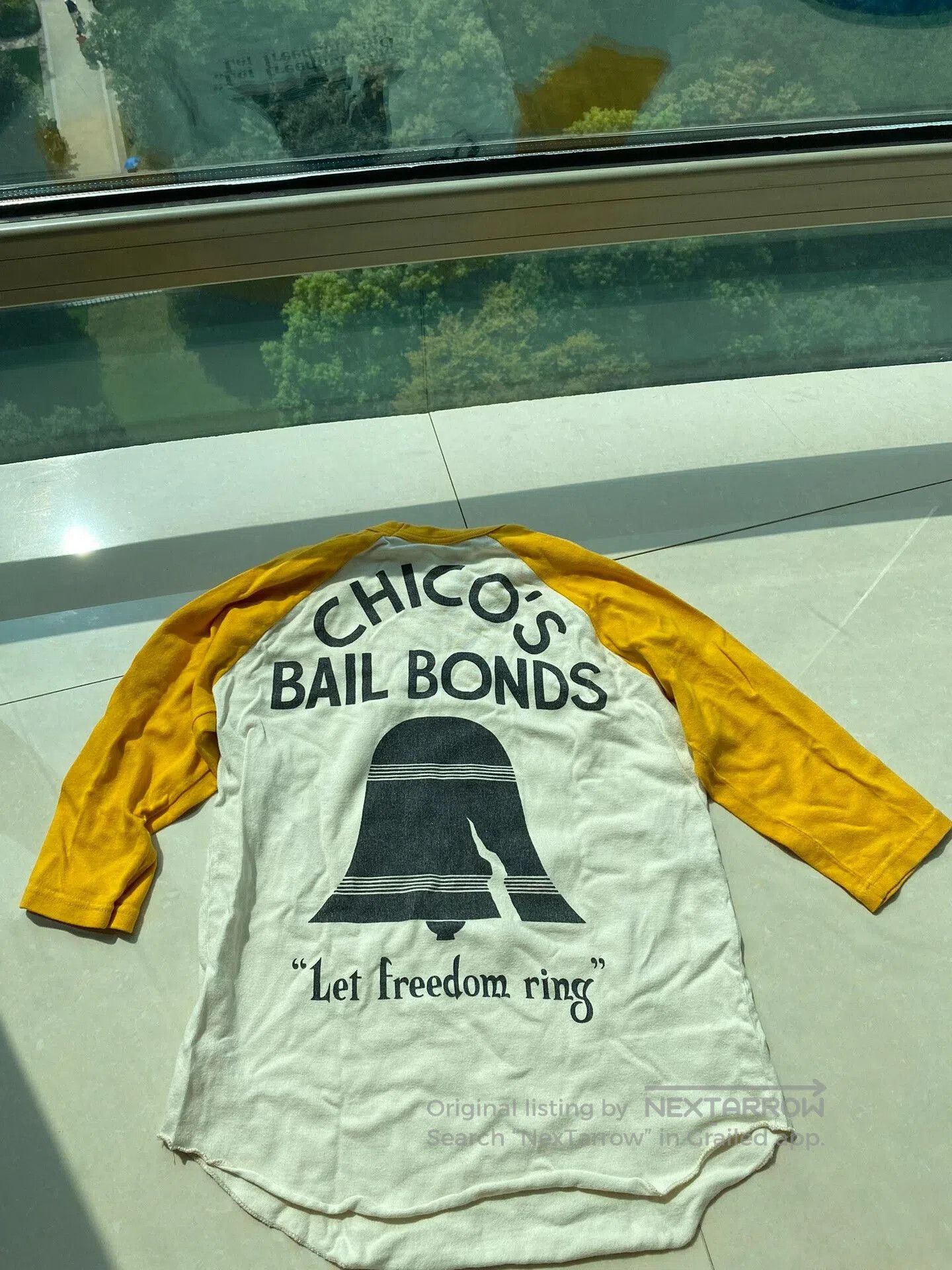 Freewheelers chico's bail bonds graphic long sleeve shirt. Size US M / EU 48-50 / 2 - 1 Thumbnail