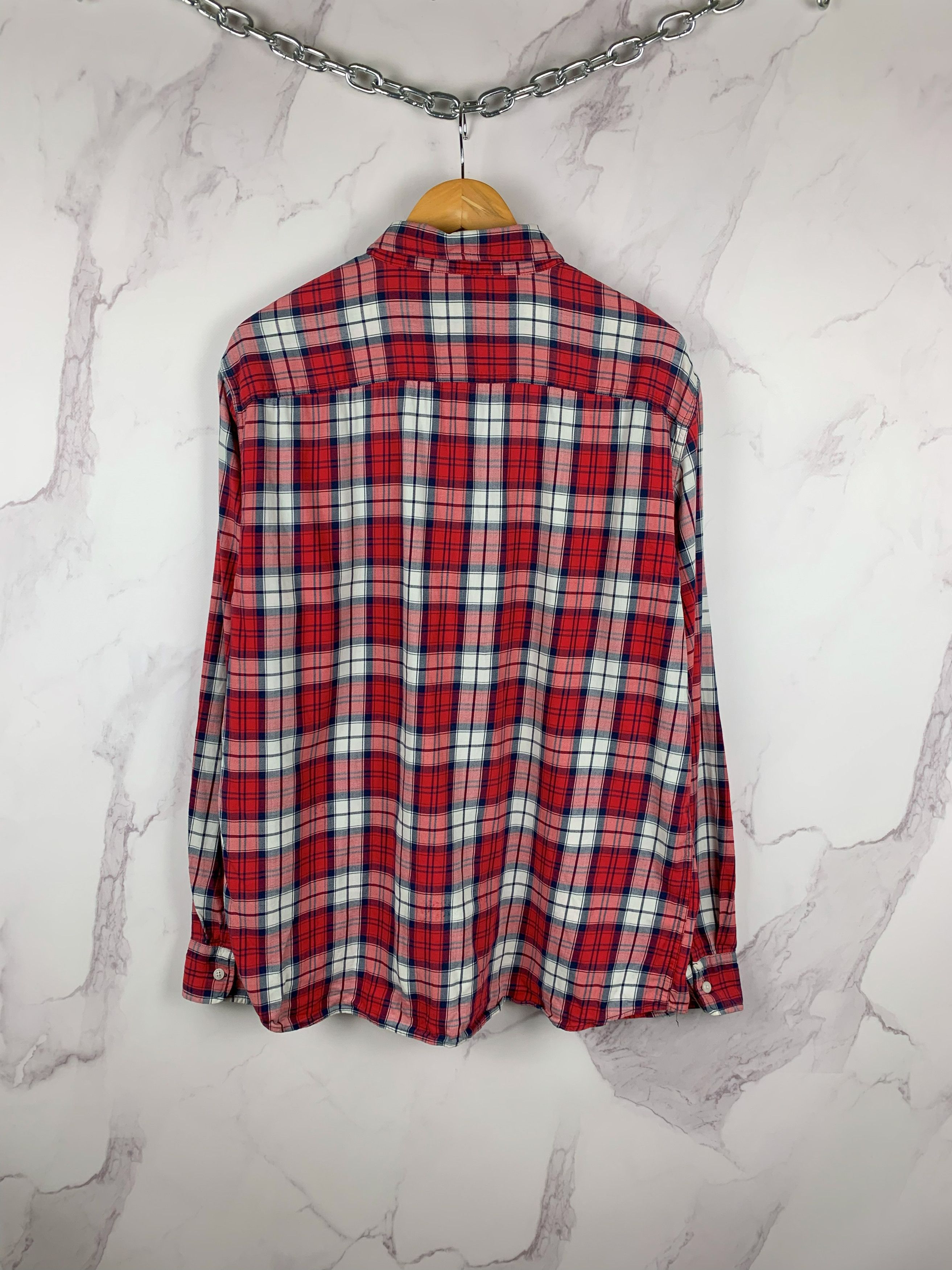 Edwin Edwin Streetwear Button Labour Shirt Checked Size XL Size US XL / EU 56 / 4 - 6 Thumbnail
