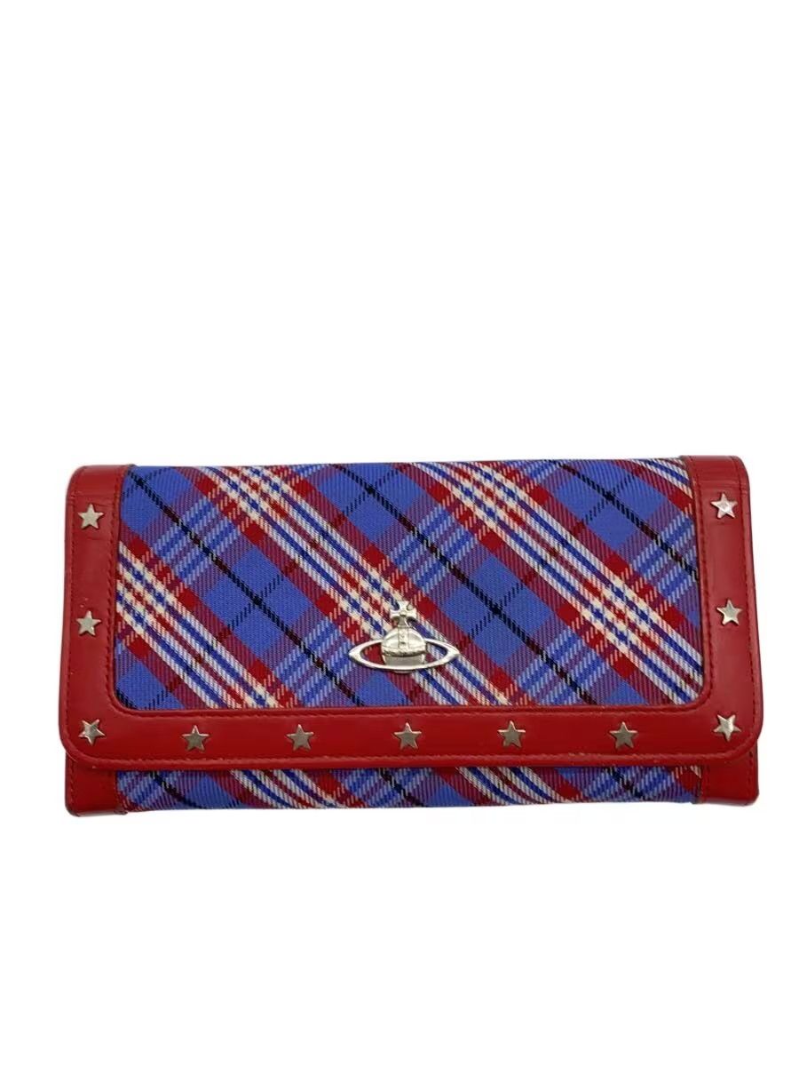 Vivienne Westwood Plaid Star Orb Wallet Size ONE SIZE - 1 Thumbnail