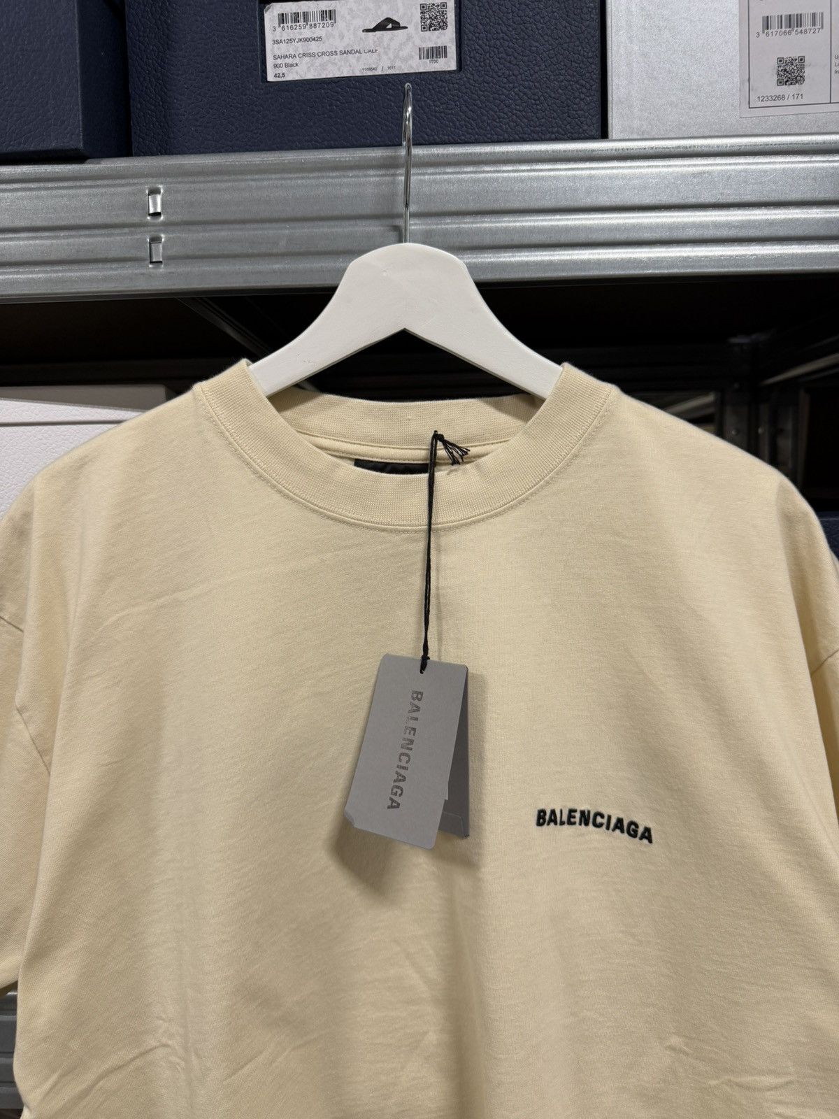 Balenciaga Balenciaga Long Embroidery T-Shirt NEW 850$ Size US L / EU 52-54 / 3 - 4 Thumbnail