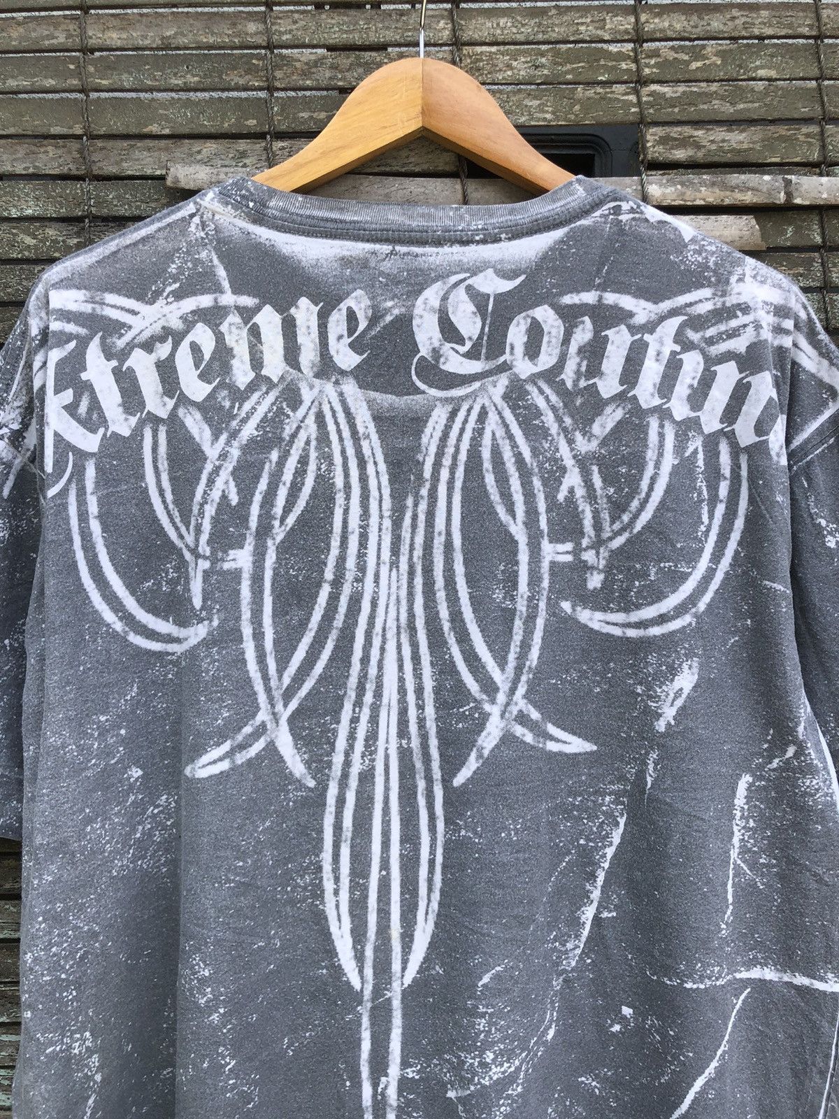Affliction OVP Skull Xtreme Couture Tshirt Size US XL / EU 56 / 4 - 13 Thumbnail