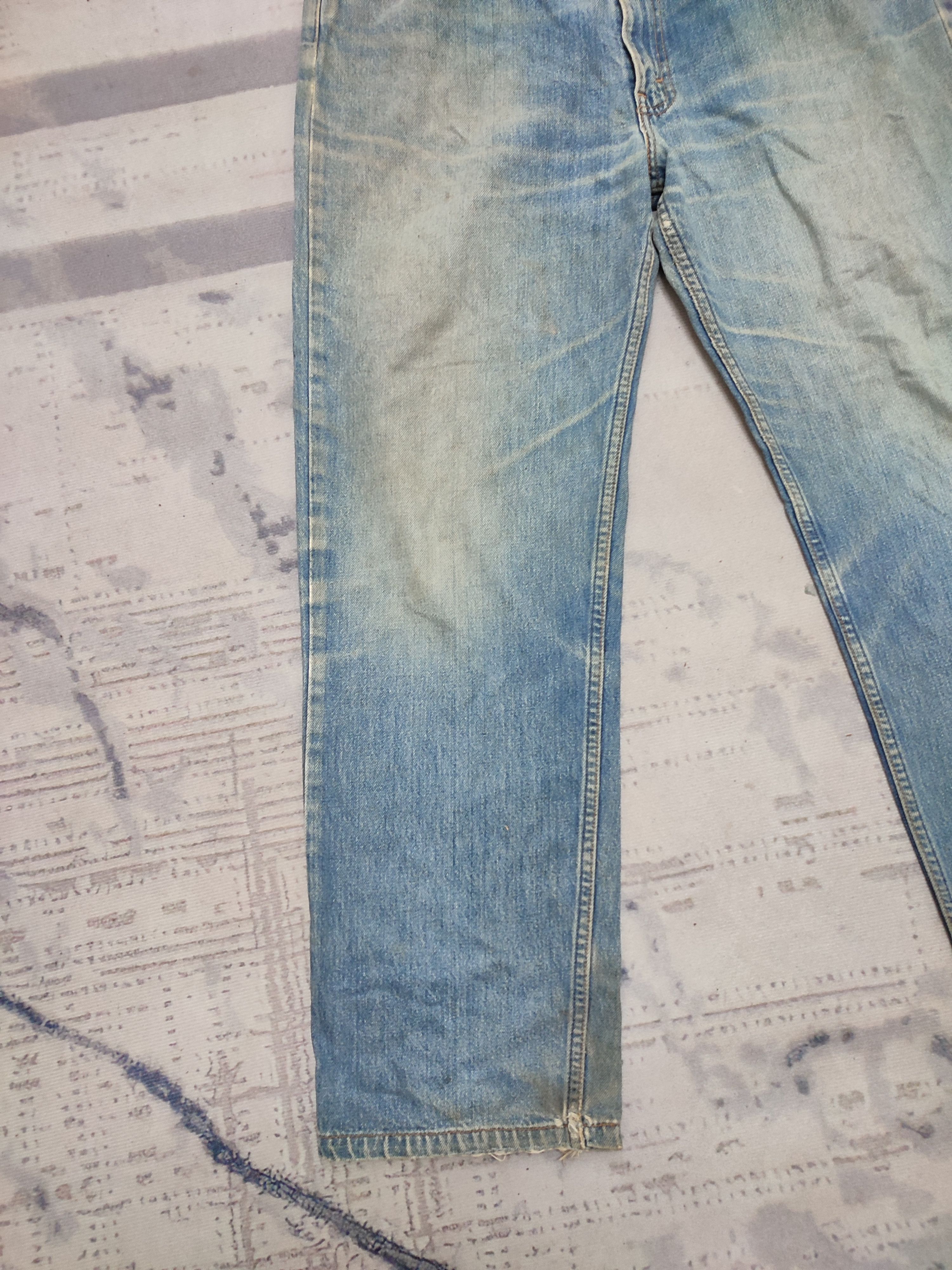 Levi's 90s Levi's Button 501 Distressed Denim Size US 36 / EU 52 - 3 Thumbnail