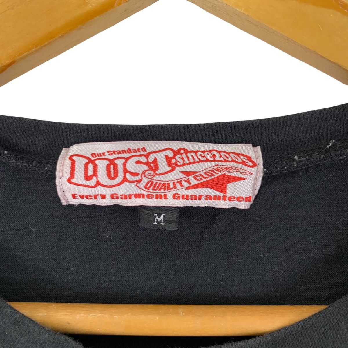 Vintage LUST SURF SKATEBOARD Quality Clothing Tee Shirt Top Size M / US 6-8 / IT 42-44 - 7 Thumbnail