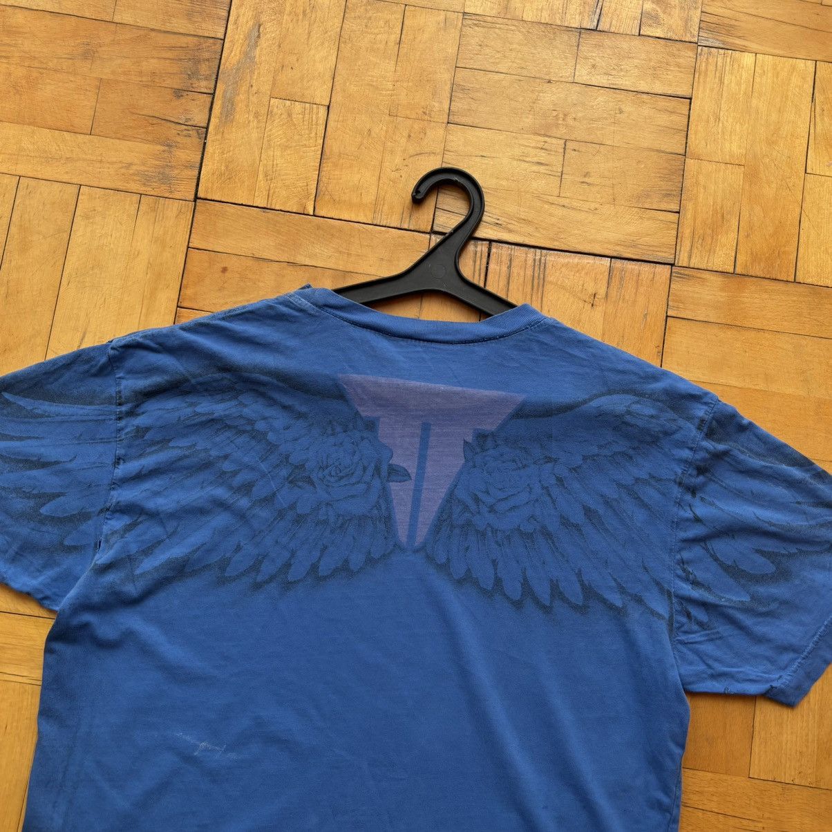 Affliction Throwdown Skull Wings All Over Print Tee Made in USA Size US L / EU 52-54 / 3 - 5 Thumbnail