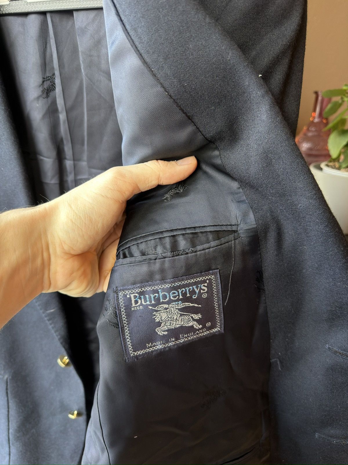 Burberry Burberrys blazer Size 44R - 9 Thumbnail