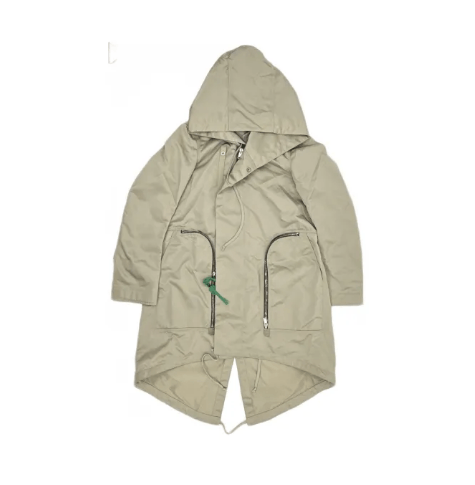 Rick Owens Rick Owens Grey Hooded Parka Coat Size US S / EU 44-46 / 1 - 1 Thumbnail