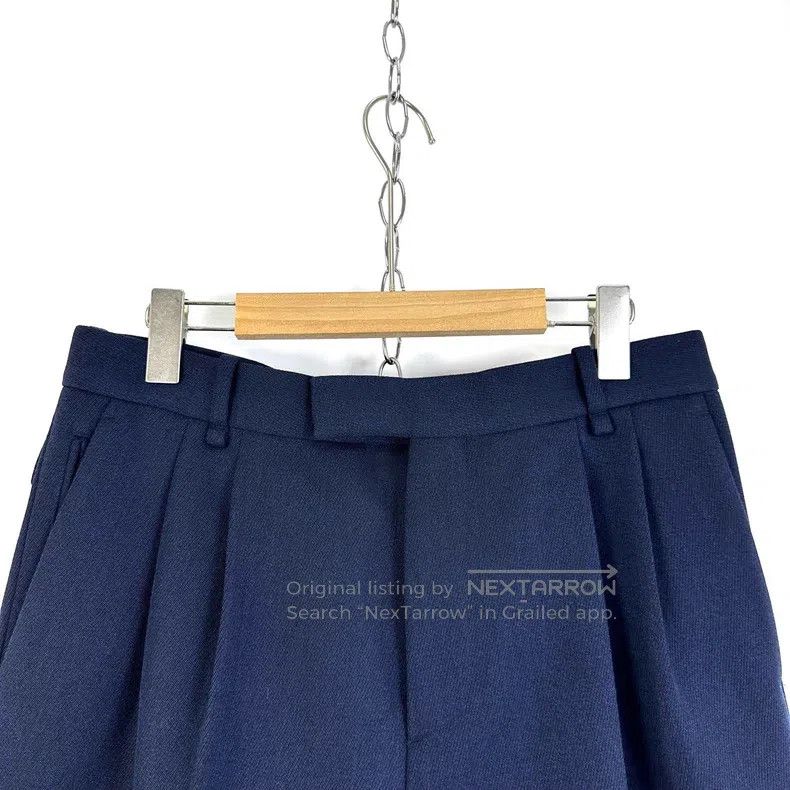 Louis Vuitton Louis Vuitton Navy Straight Leg Suit Pants Size US 40 / EU 56 - 3 Thumbnail