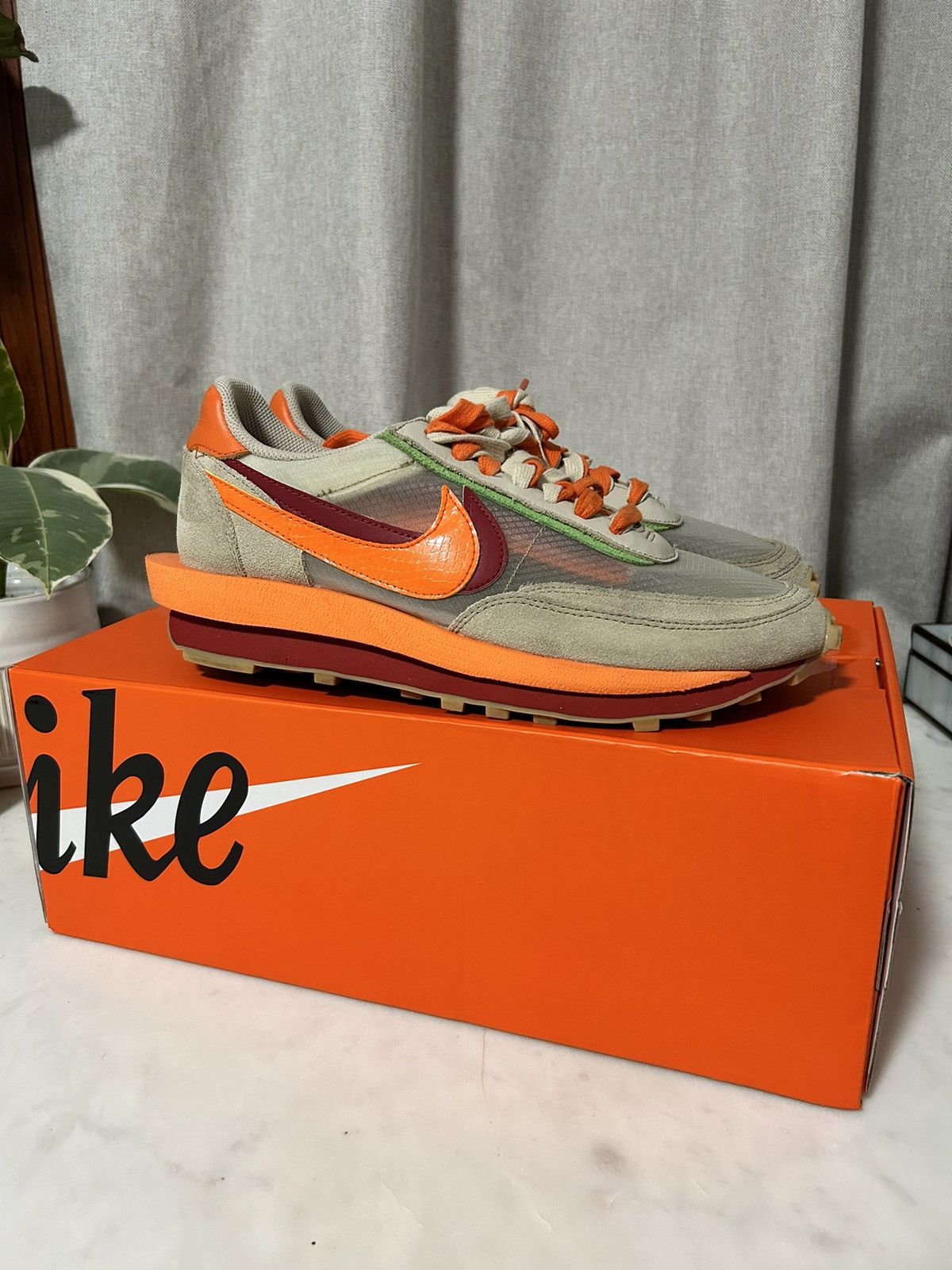 Nike LD Waffle Sacai CLOT Kiss of Death