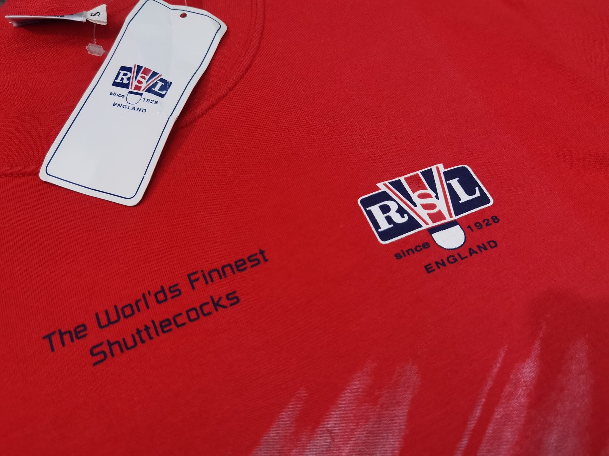Japanese Brand NOS R S L England shuttlecock tee XS 2189 Size US XS / EU 42 / 0 - 6 Thumbnail