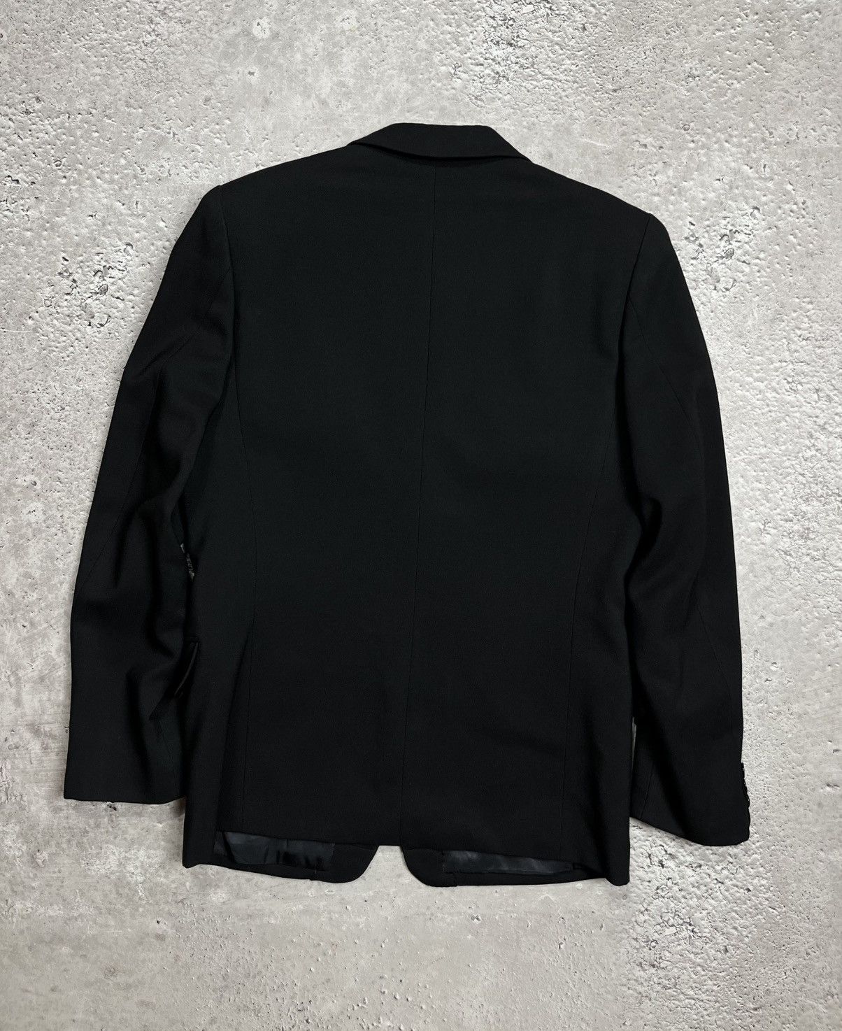 Other Ludwig & Schirmer Heavy Vintage Black Wool Blazer Austria Size 42R - 13 Thumbnail