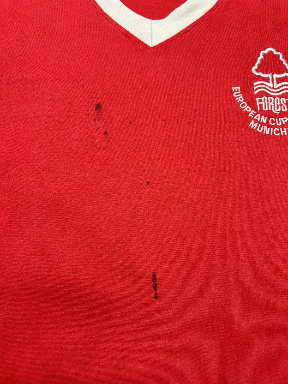 Vintage Vintage Nottingham Forest 1977-80 Very Rare Soccer Jersey Size US M / EU 48-50 / 2 - 6 Thumbnail