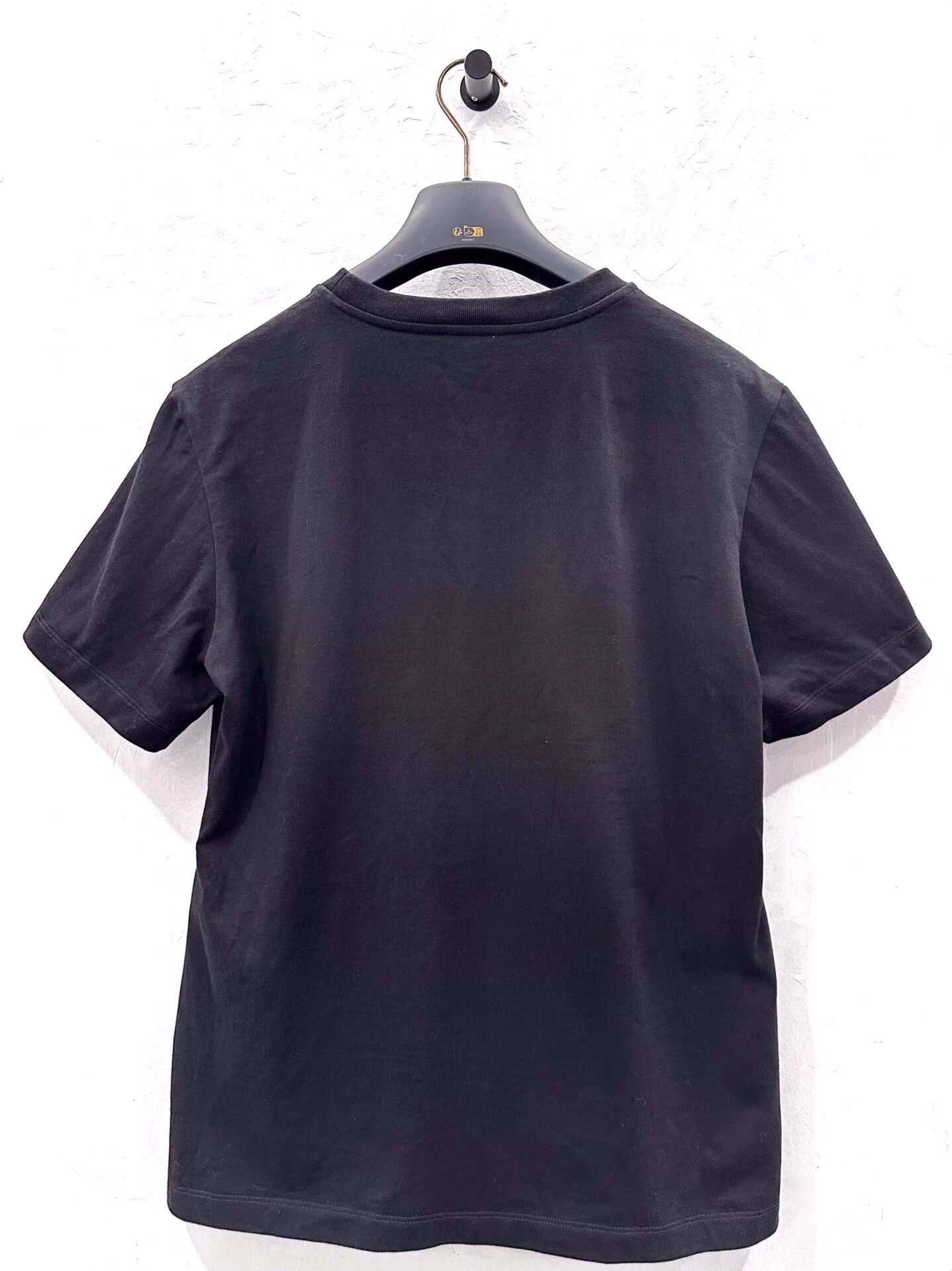 Louis Vuitton LV Women's Monogram Denim Pocket Black Short Sleeve Tee XL Size XL / US 12-14 / IT 48-50 - 3 Thumbnail