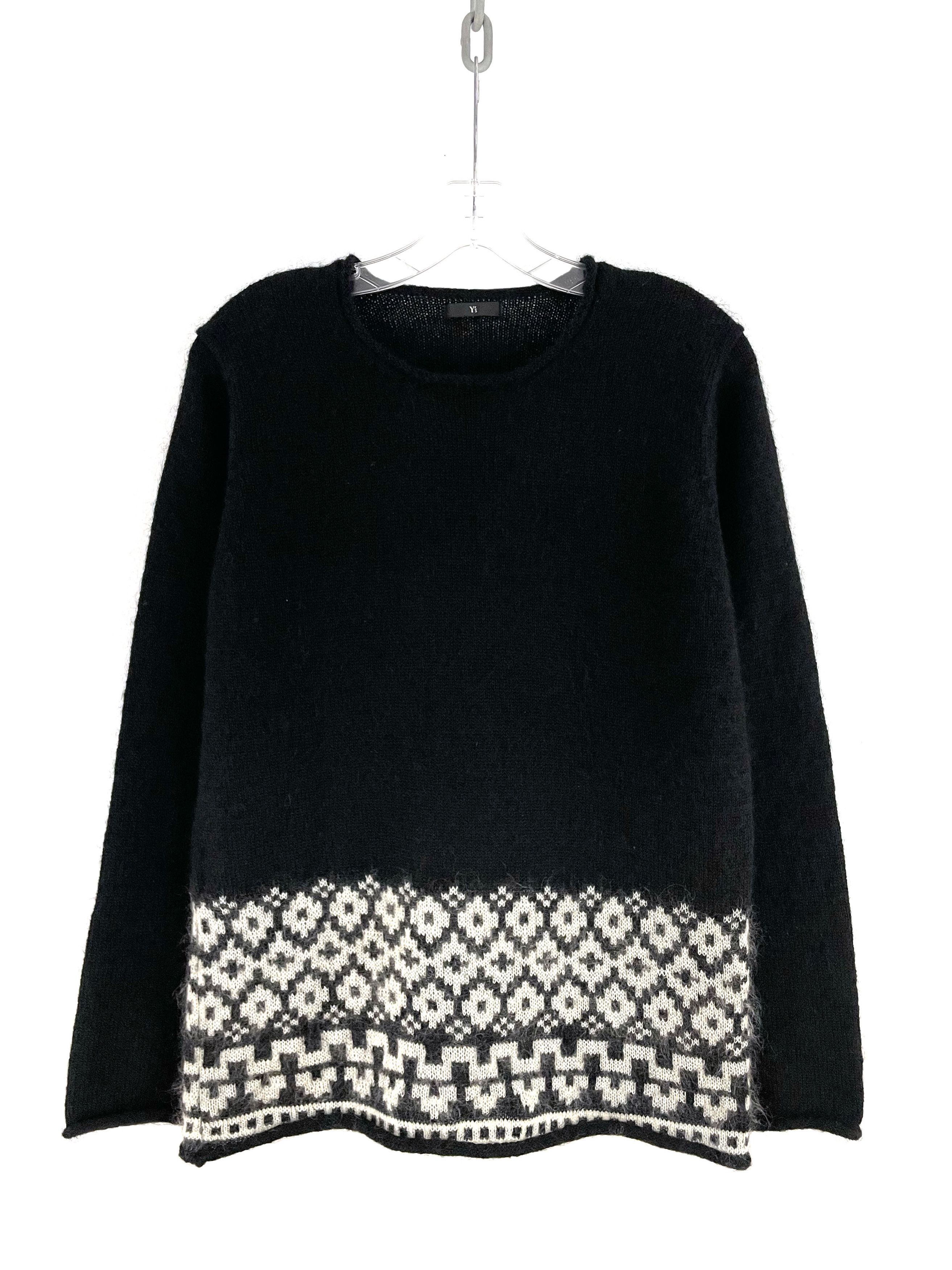 Yohji Yamamoto Nordic Wool Sweater Size US M / EU 48-50 / 2 - 1 Thumbnail