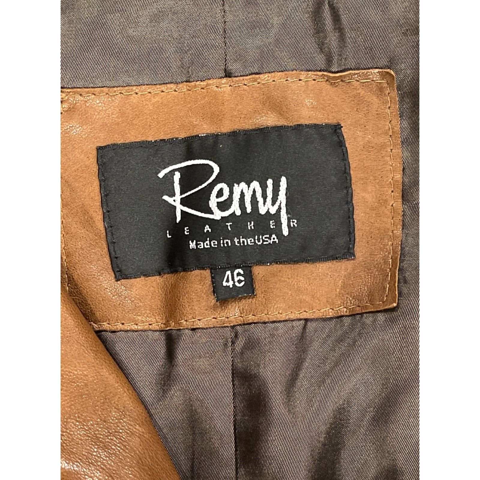 Vintage VINTAGE Remy Lamb Leather Jacket Men’s Size 46 Black Zipper USA Size US S / EU 44-46 / 1 - 3 Thumbnail