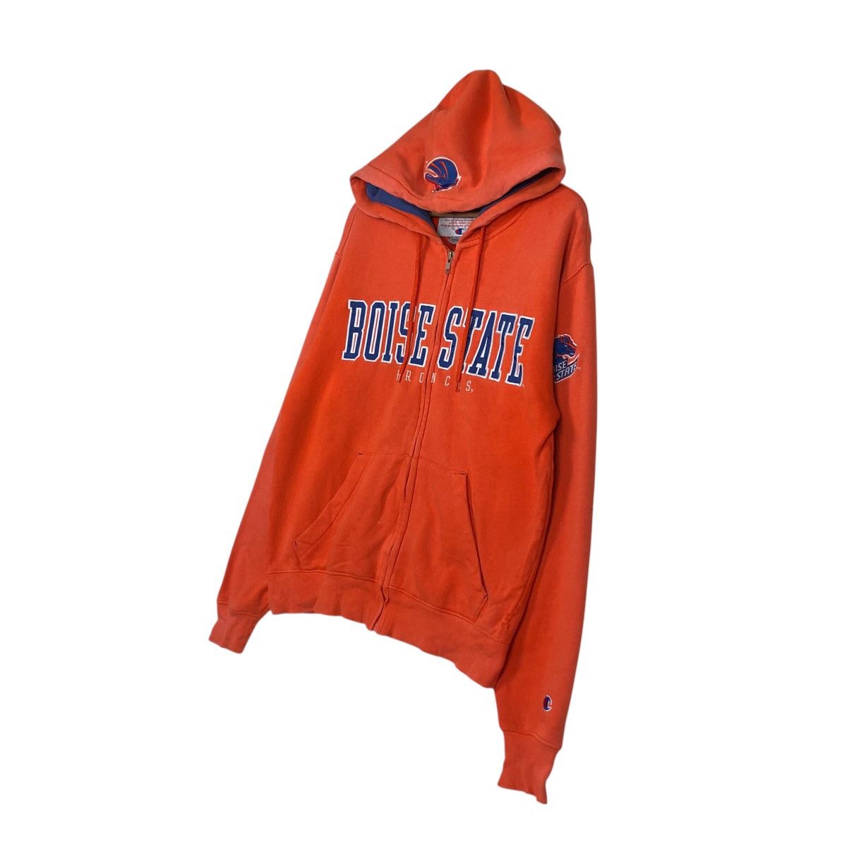 Japanese Brand 📌Vintage Sweatshirt Champion X Boise State Big Logo Rare Size US S / EU 44-46 / 1 - 3 Thumbnail