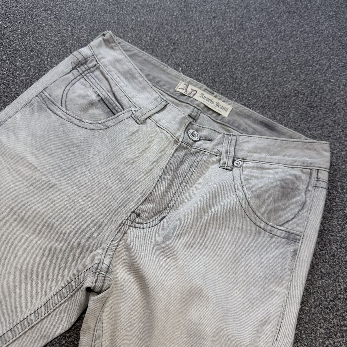Tornado Mart Archives ‼️ Flared Bootcut Japanese Andew Jeans y2k LGB HG Size US 31 - 12 Thumbnail