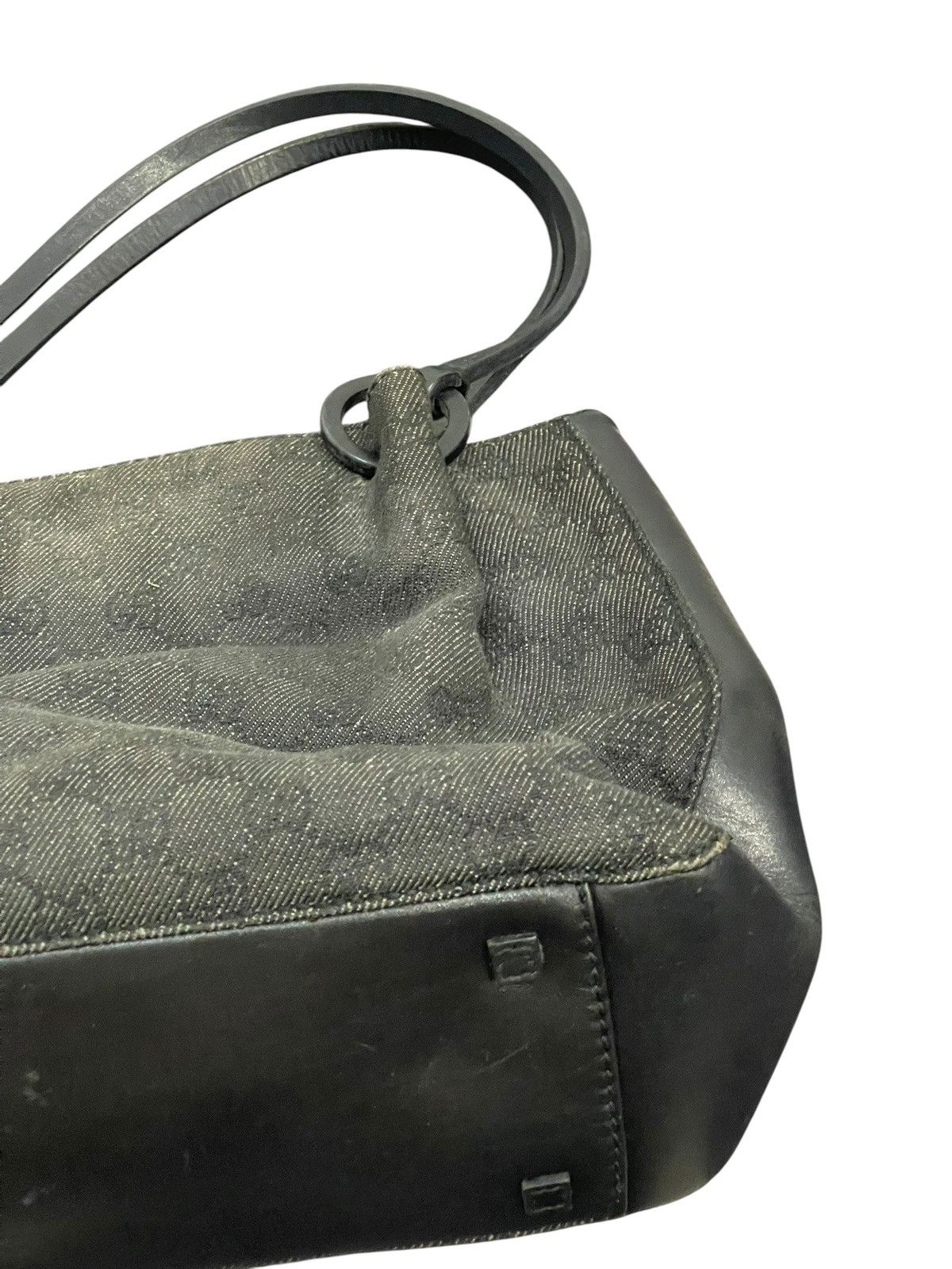Gucci Leather Cotton Gucci Monogram Hand Bag 1🟩9 Size ONE SIZE - 14 Thumbnail