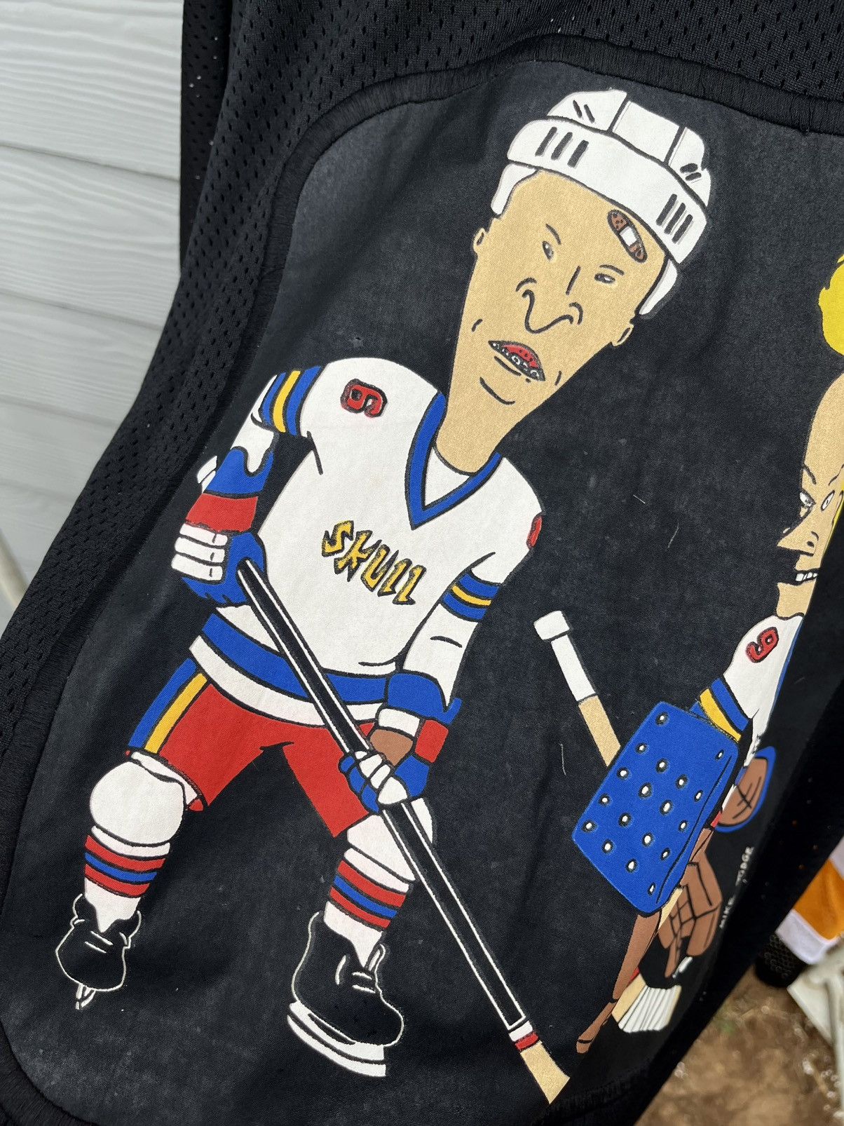 Mtv Jersey hockey beavis and butt head Size US XXL / EU 58 / 5 - 5 Thumbnail