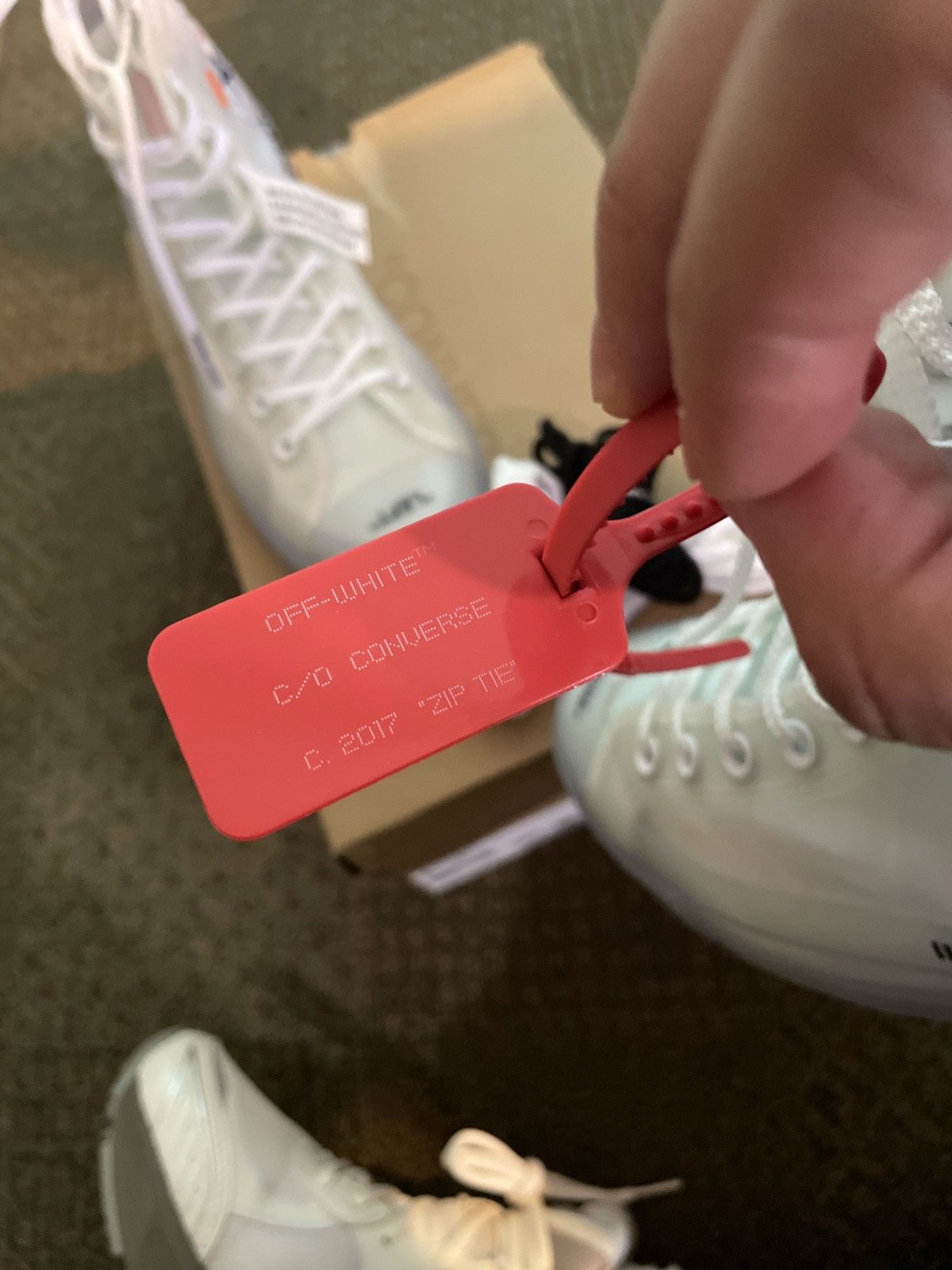Converse Off-White the ten Chuck Taylor Nike Virgil Alboh Size US 9 / EU 42 - 9 Thumbnail