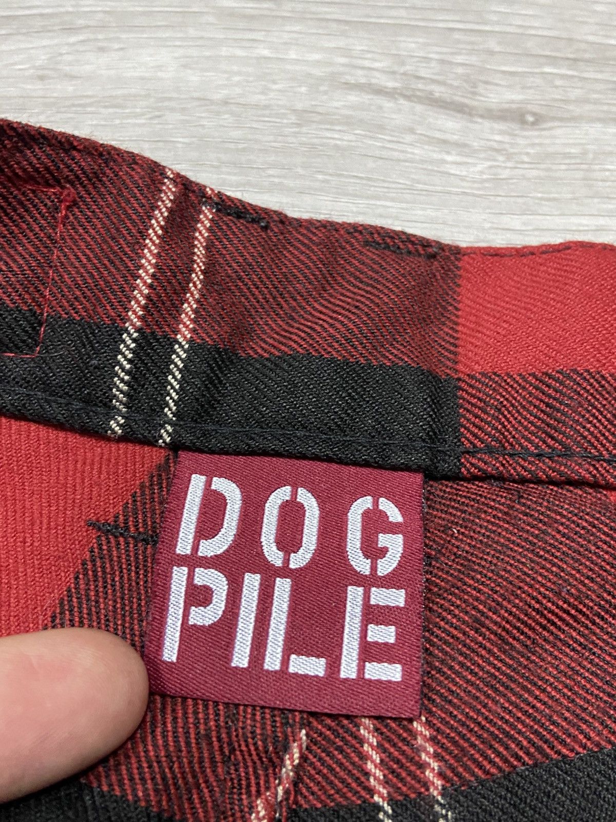 Vintage Vintage Punk Dog pile Pleated pants chaos check up strictly Size US 30 / EU 46 - 3 Thumbnail