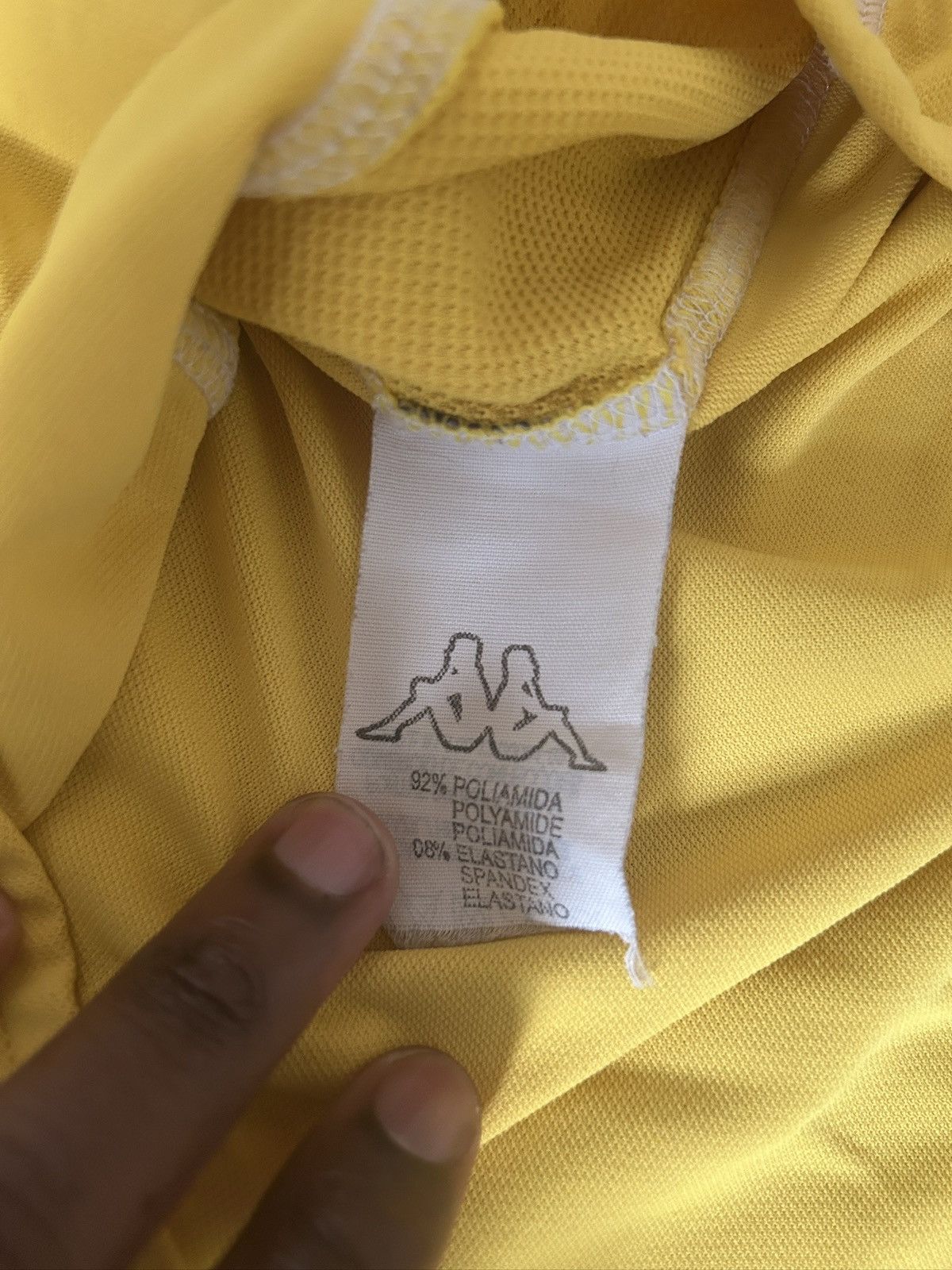 Kappa Kappa Brazil jersey Size US L / EU 52-54 / 3 - 6 Thumbnail