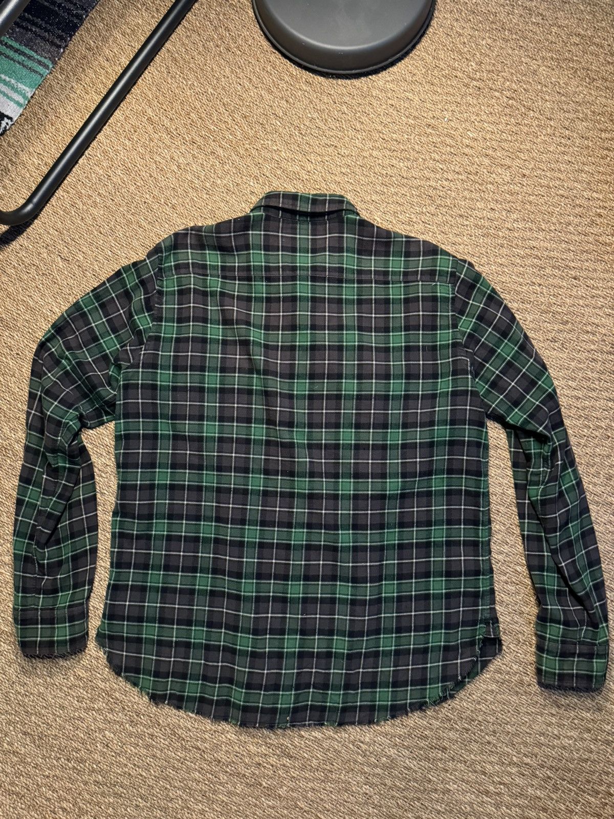 Anthony Vaccarello × Saint Laurent Paris Flannel Saint Laurent Paris Size US M / EU 48-50 / 2 - 4 Thumbnail