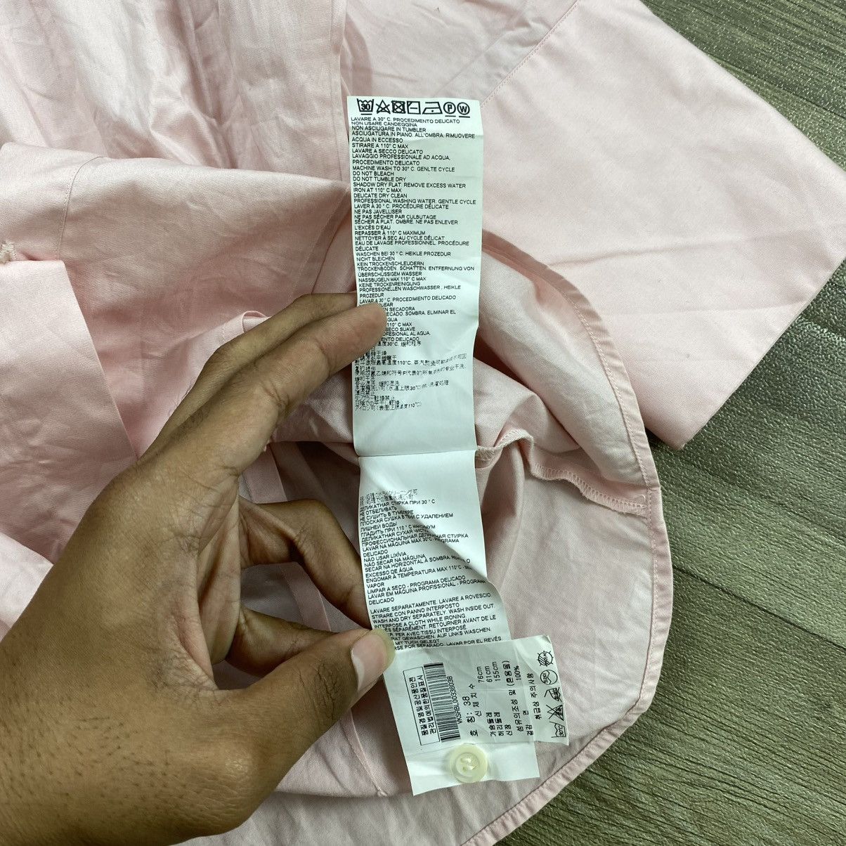 Vivienne Westwood Vintage Vivienne Westwood Sexy Pink Blouse Button Up Shirt Size XS / US 0-2 / IT 36-38 - 8 Thumbnail