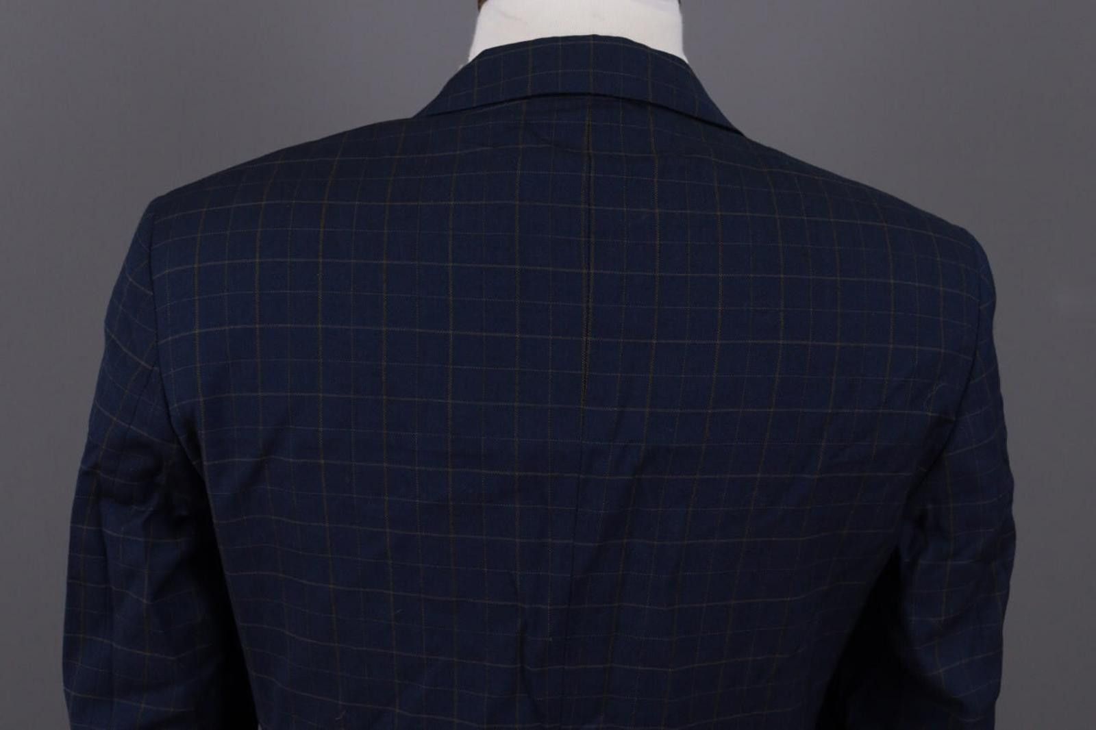 Missoni Missoni Made in Italy Men's Blue Sport Coat Blazer Jacket Size US M / EU 48-50 / 2 - 12 Thumbnail