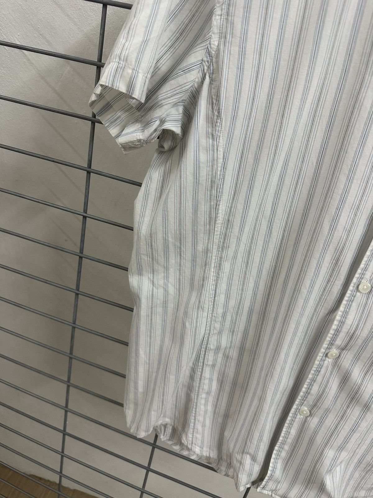 Japanese Brand Rare Beautiful PPFM Striped Camp Open Collar Shirt Y2K Style Size XL / US 12-14 / IT 48-50 - 5 Thumbnail
