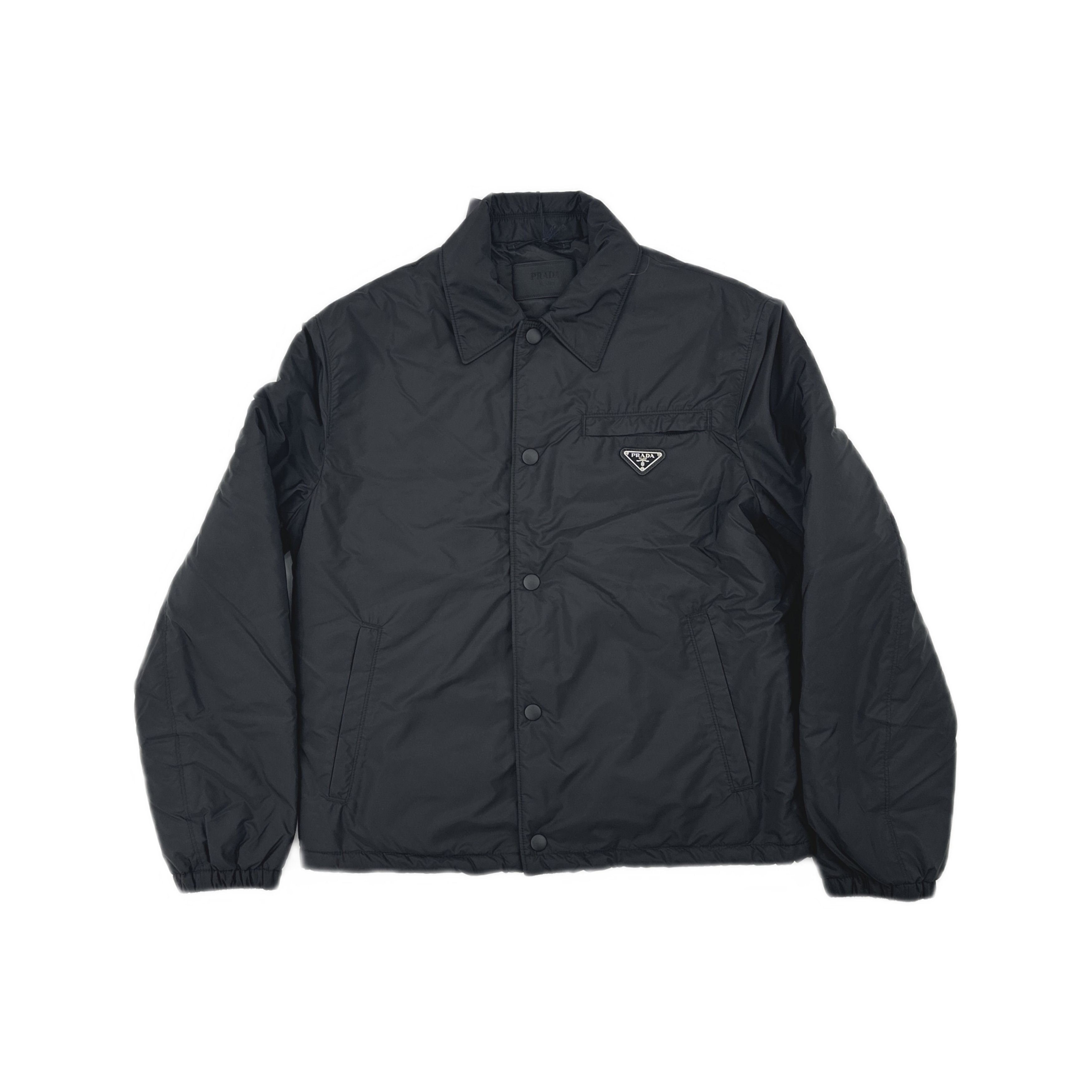 Prada Prada Re-Nylon Logo Plaque Coach Jacket Size 46 Size US S / EU 44-46 / 1 - 1 Thumbnail