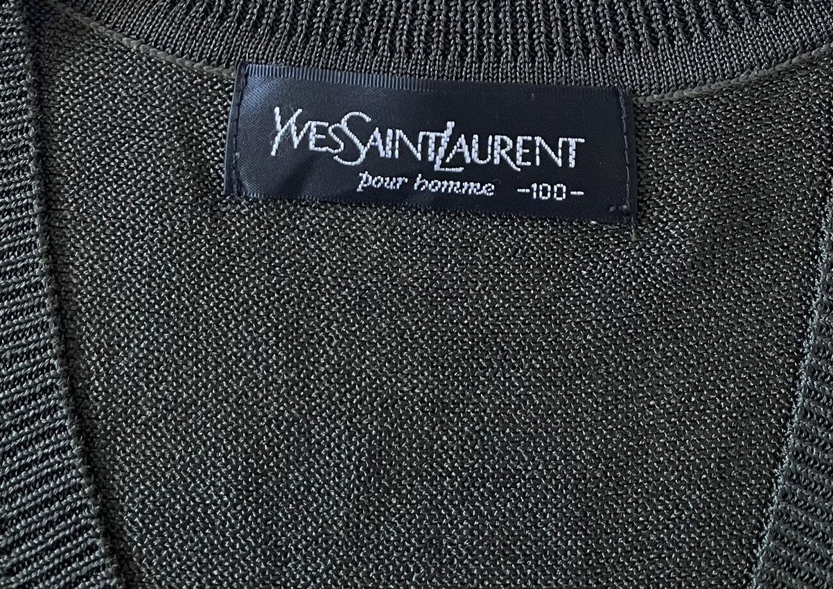 Yves Saint Laurent Vintage ysl knitted sweater vest Size US S / EU 44-46 / 1 - 4 Thumbnail