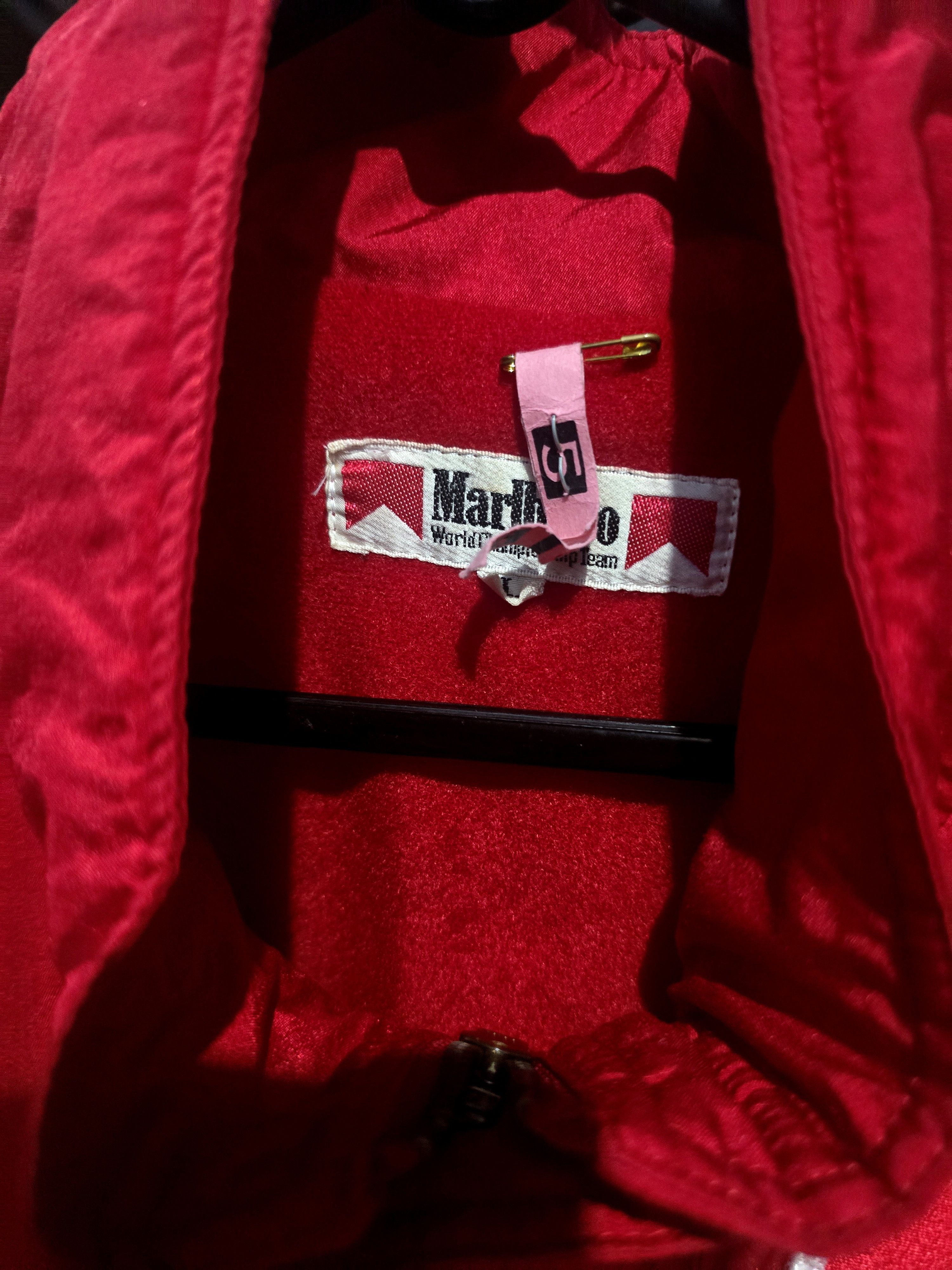 Marlboro VTG MARLBORO WORLD CHAMPIONSHIP TEAM, RECING TEAM F1 JACKET Size US L / EU 52-54 / 3 - 5 Thumbnail