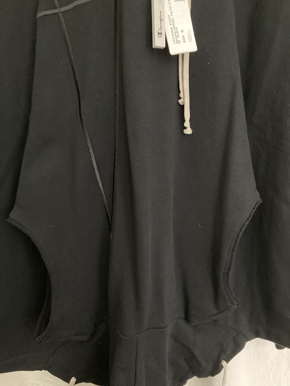 Champion × Rick Owens NEVER WORN / Rick Owens x Champion Hooded Sweatshirt Size US M / EU 48-50 / 2 - 13 Thumbnail