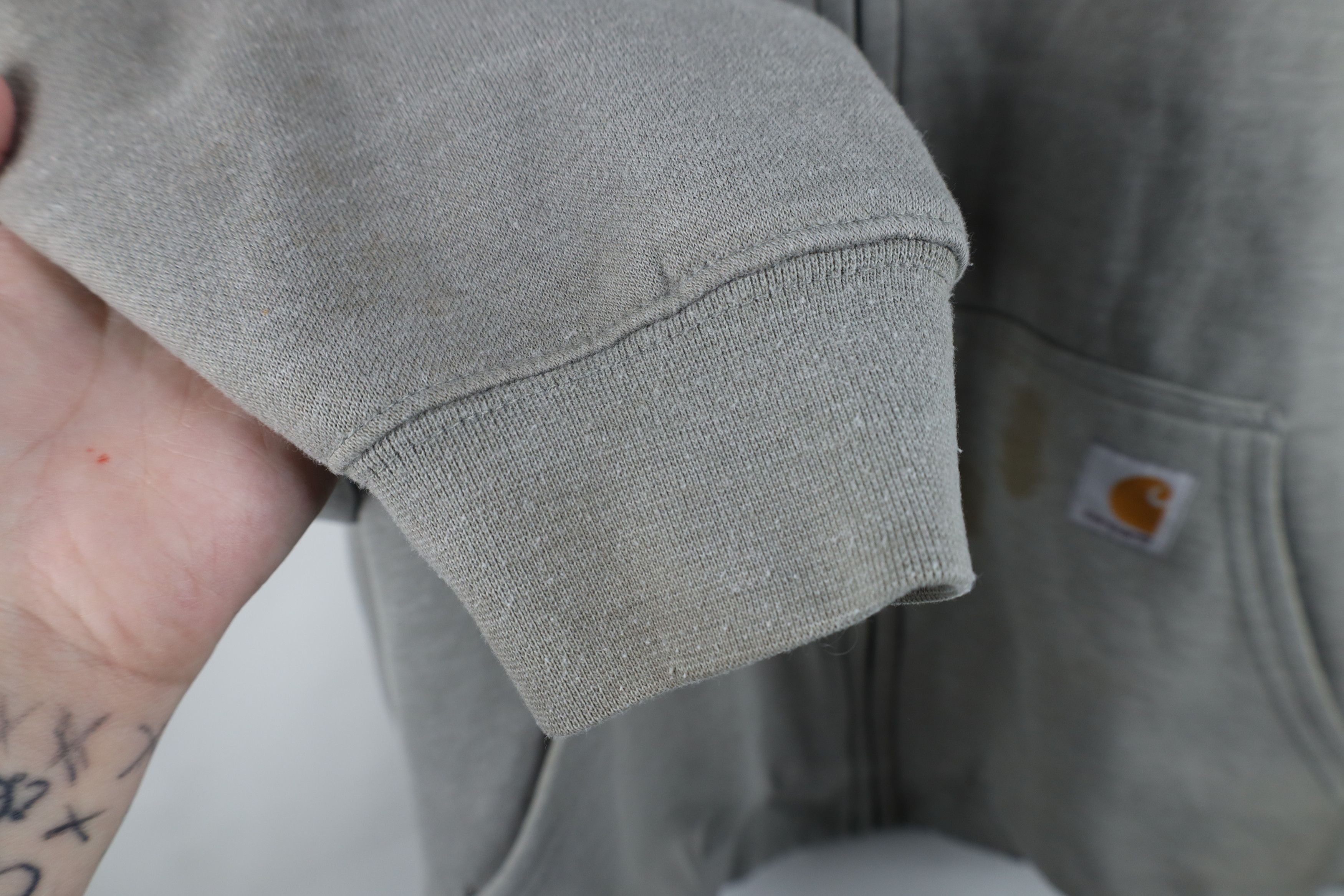 Carhartt Vintage Carhartt Heavy Deep Pile Fleece Lined Hoodie Jacket Size US XXL / EU 58 / 5 - 9 Thumbnail