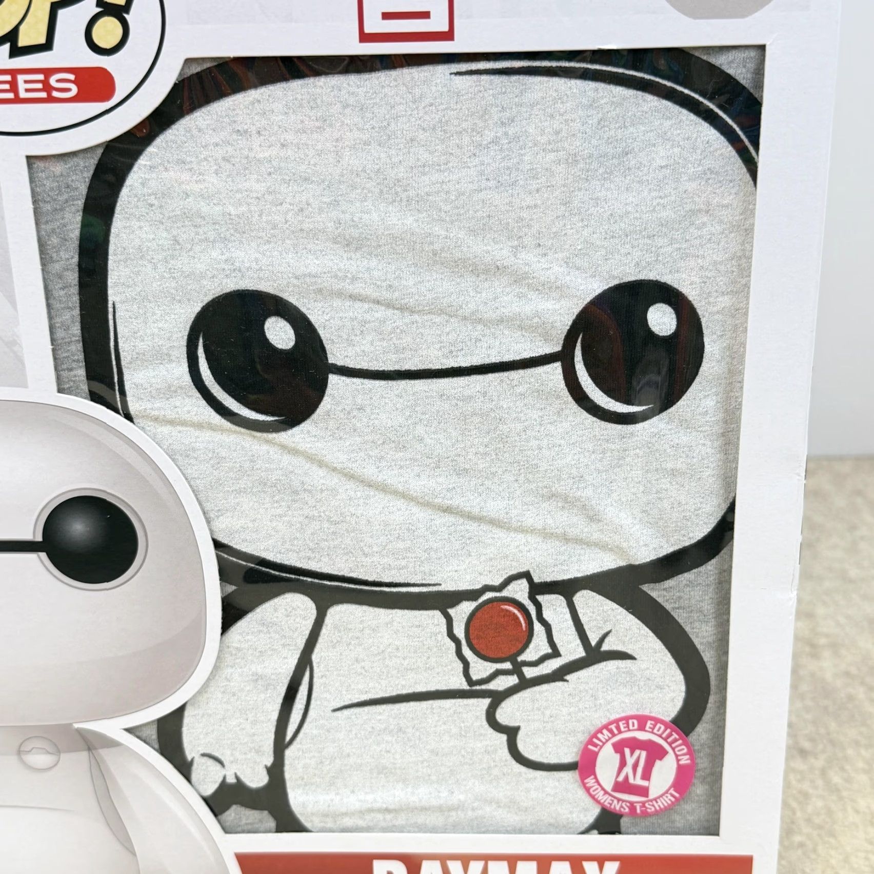 Disney Disney Baymax Big Hero 6 Shirt Womens XL Gray Funko Pop Tee Limited Edition Size XL / US 12-14 / IT 48-50 - 4 Thumbnail