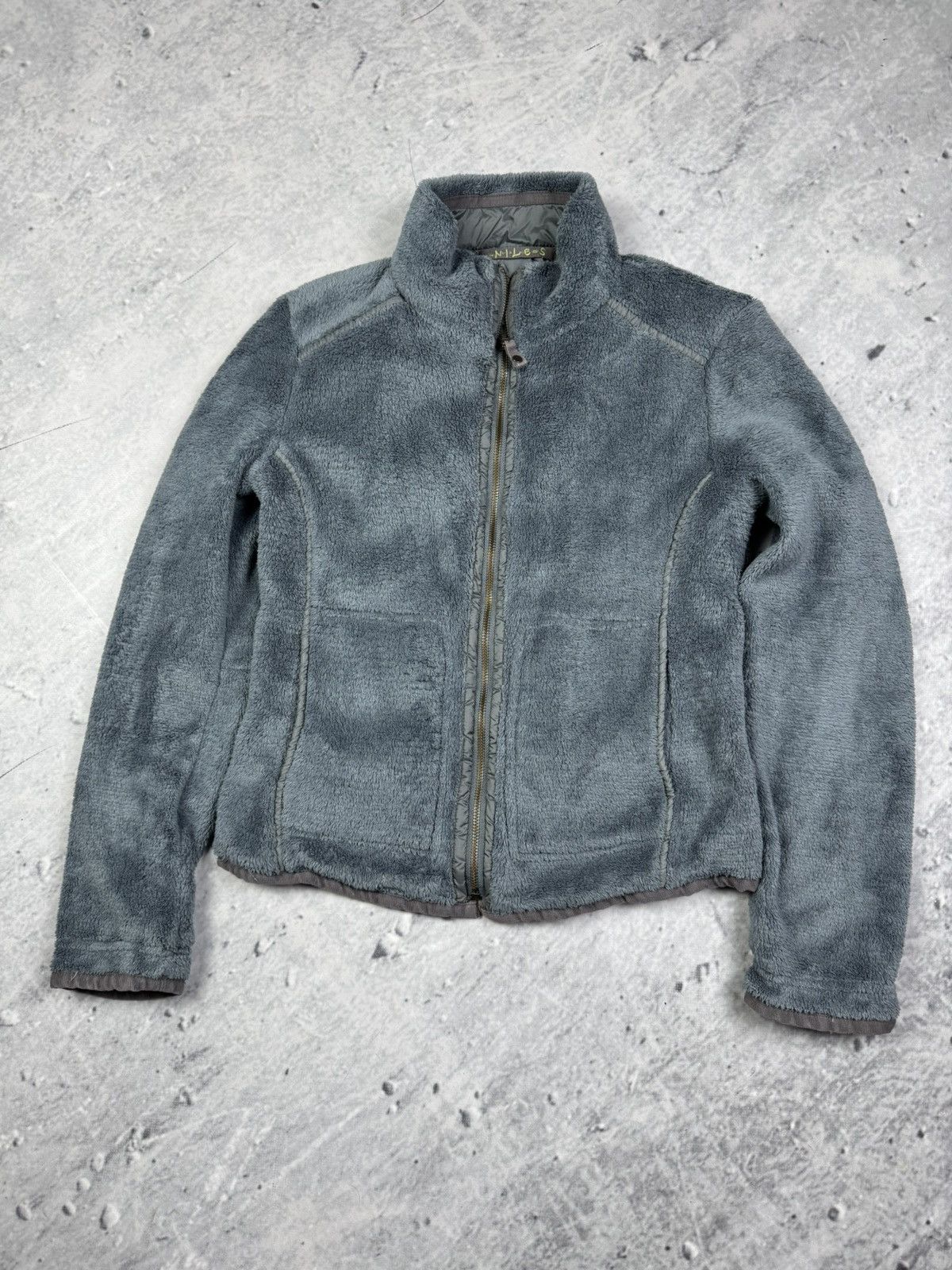 Vintage Vintage two sided wmns Y2K jacket sherpa fleece Niles Size L / US 10 / IT 46 - 1 Thumbnail
