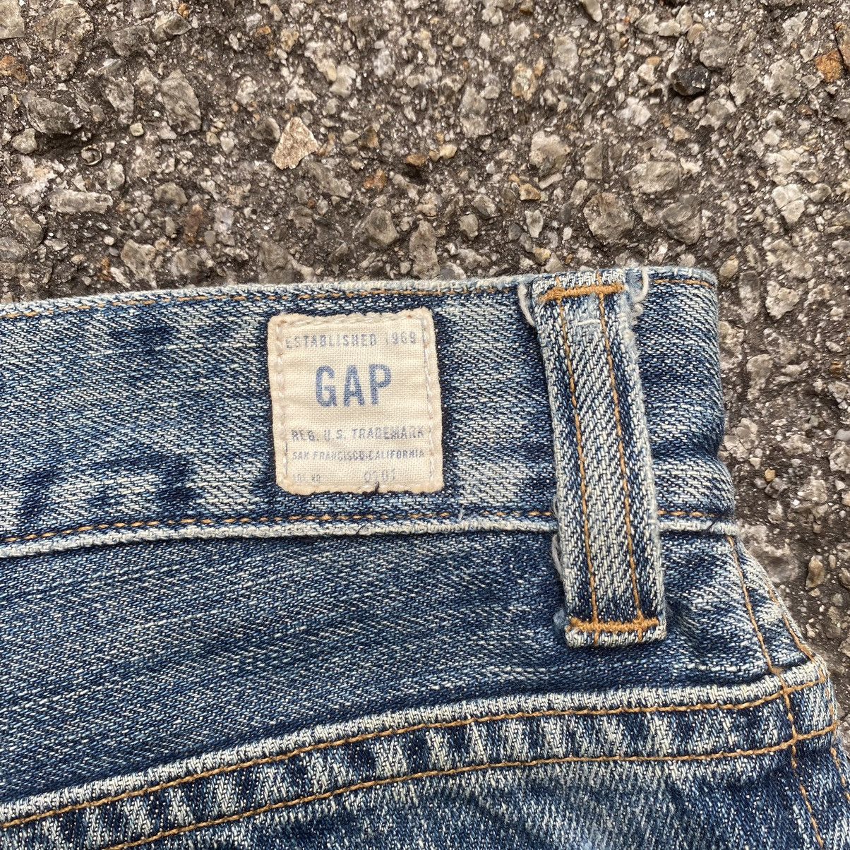Gap × Vintage Vintage Gap Army Militaire Bush Pants Denim Workwear Size US 31 - 12 Thumbnail