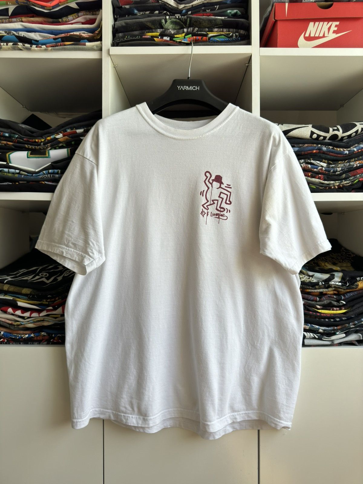 Keith Haring Vintage 2000s Keith Haring Crack Is Back The Lurkers Tee Size US L / EU 52-54 / 3 - 3 Thumbnail