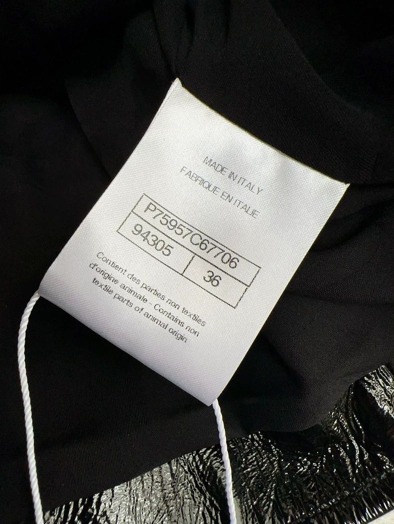 Chanel Chanel 23k black patent leather shiny leather jacket Size XS / US 0-2 / IT 36-38 - 7 Thumbnail