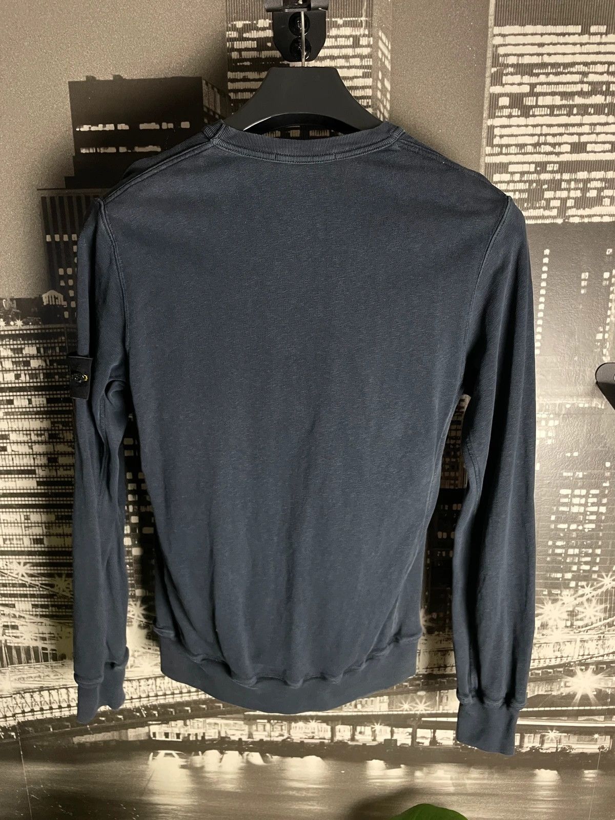 Stone Island Crewneck Stone Island Navy Blue Size US M / EU 48-50 / 2 - 2 Thumbnail