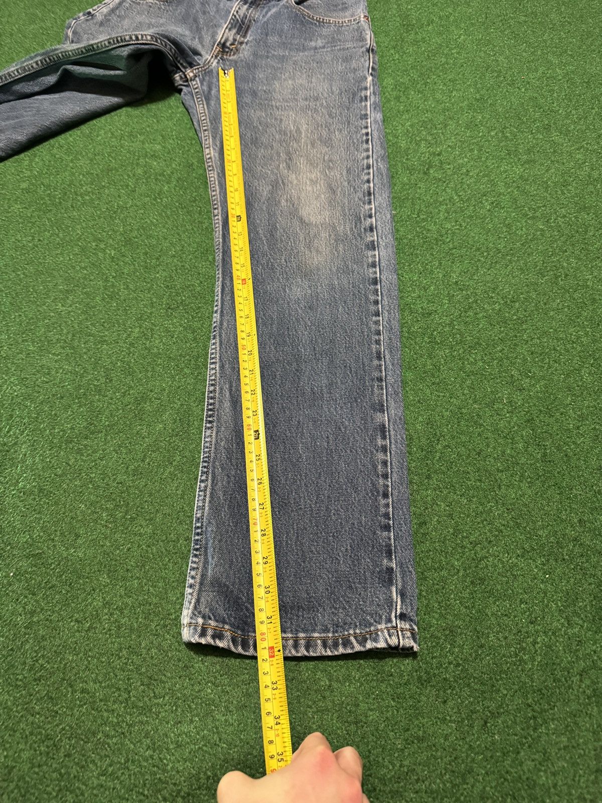 Levi's Vintage Clothing Levis 505 Vintage 90s 32x32 Straight Leg Medium Wash Jeans Size US 32 / EU 48 - 7 Thumbnail